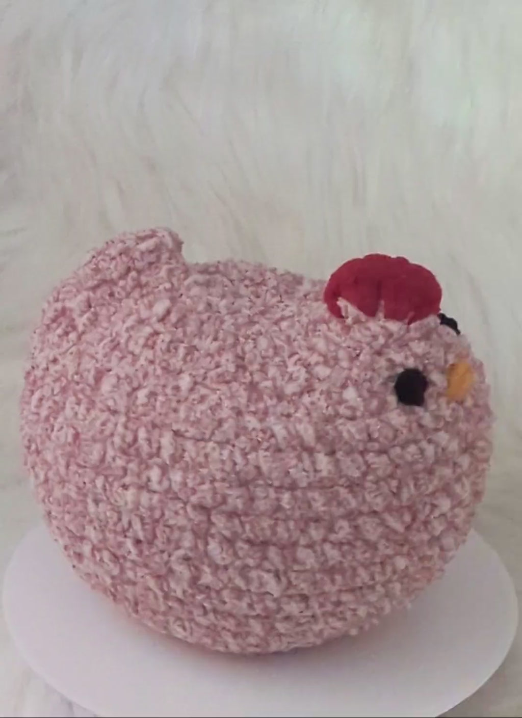 Chicken Stuffed Animal - Soft Chicken Toy