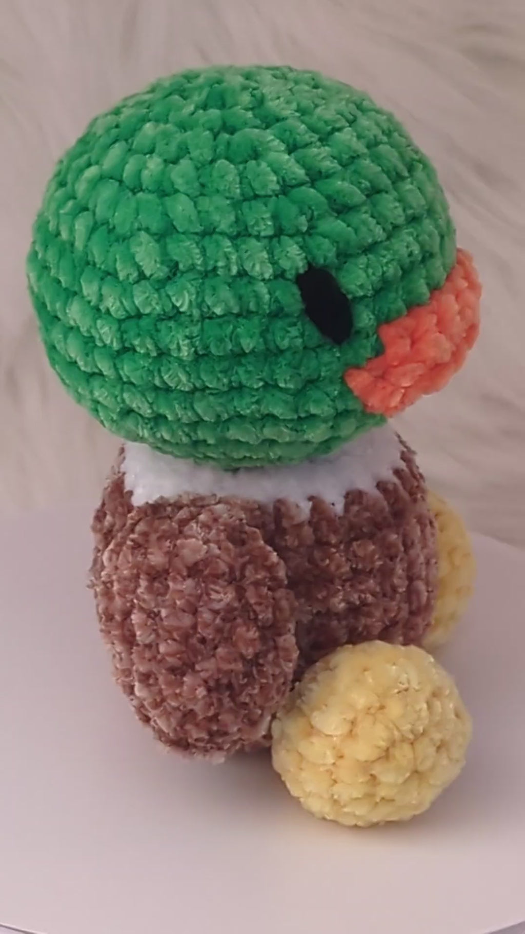 Sitting Mallard Plushie - Mallard Desk Buddy