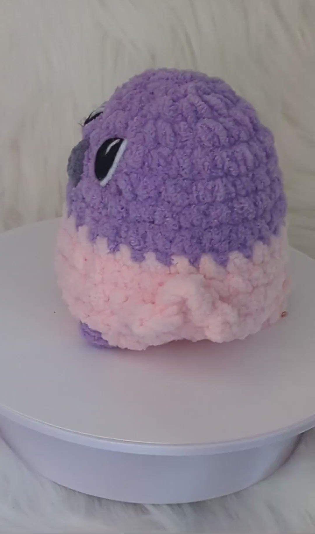 Purple and Pink Bird - Small Bird Stuffie