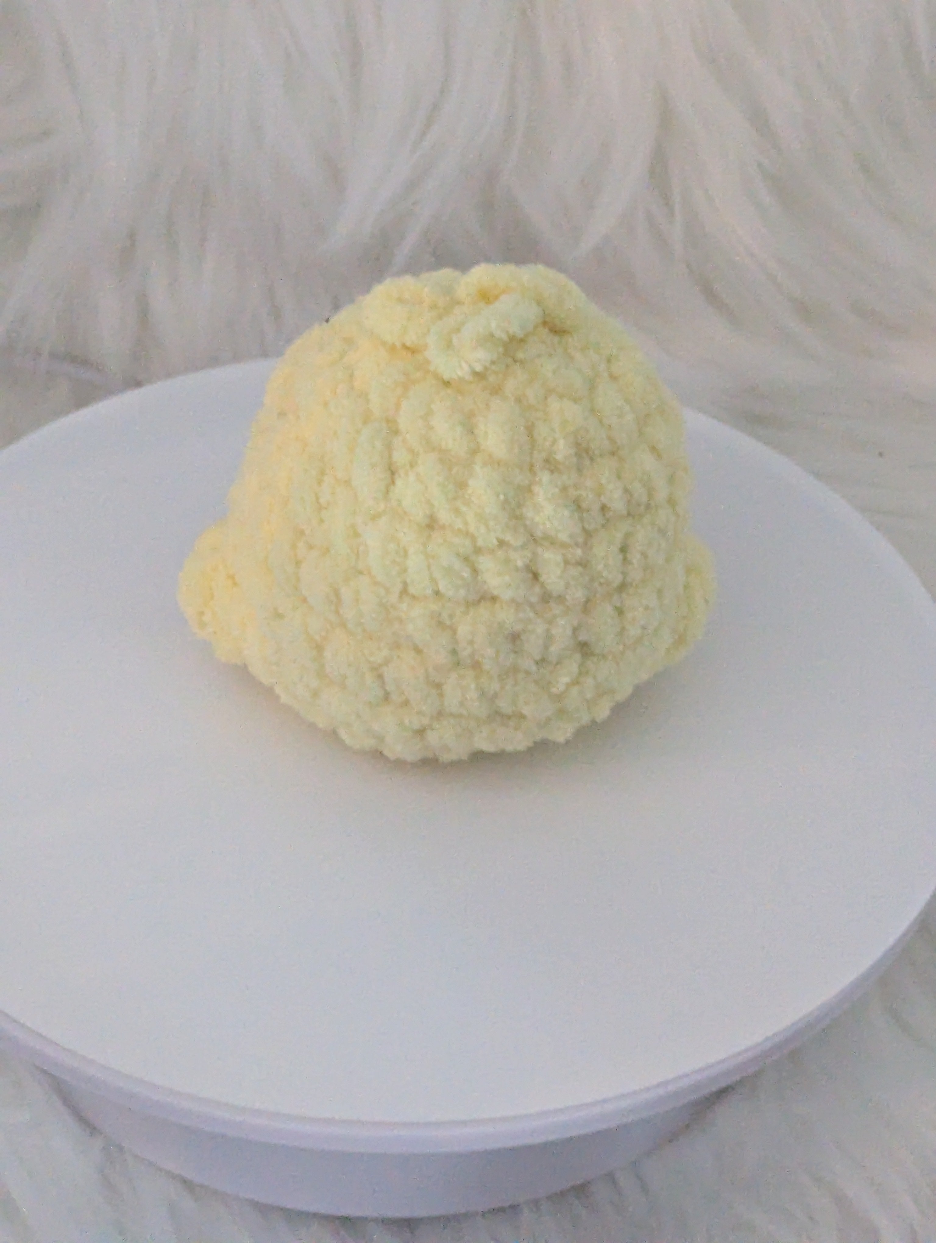 Pale yellow mini chick