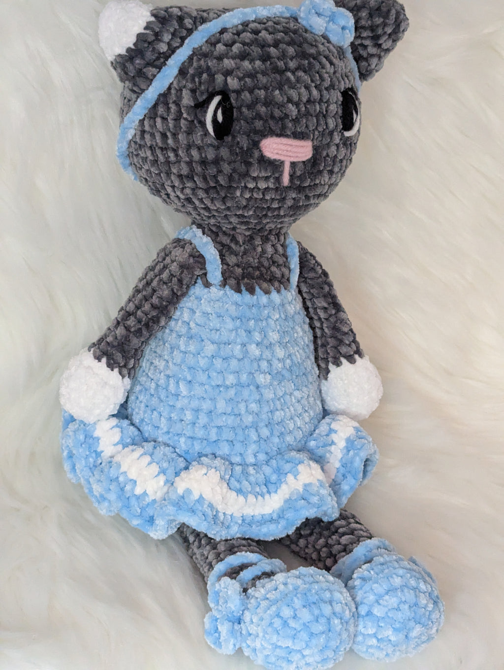 Ballerina Cat Plushie - Cat Stuffed Animal