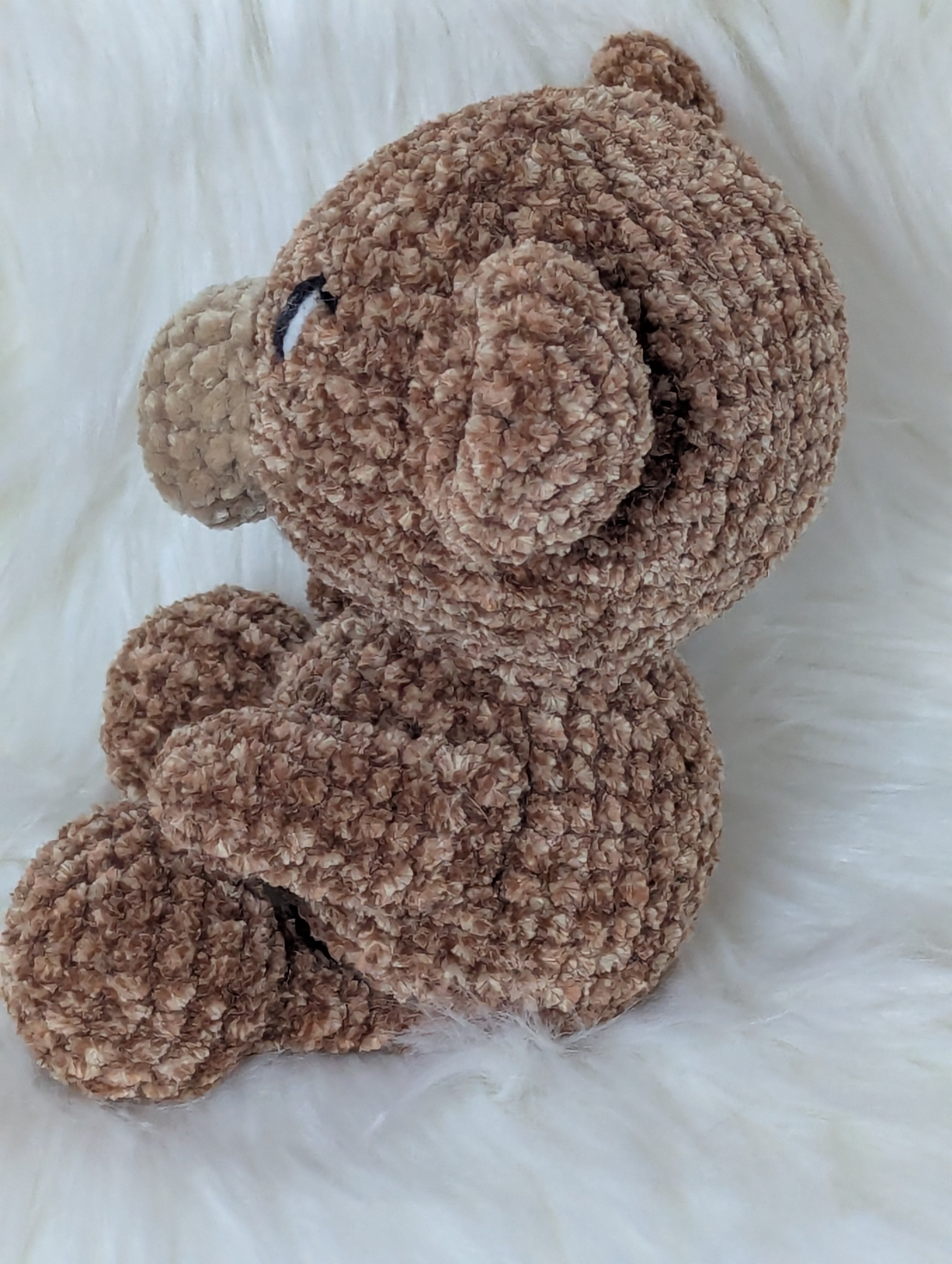 Brown Bear Plushie - Woodland Theme Stuffed Animal