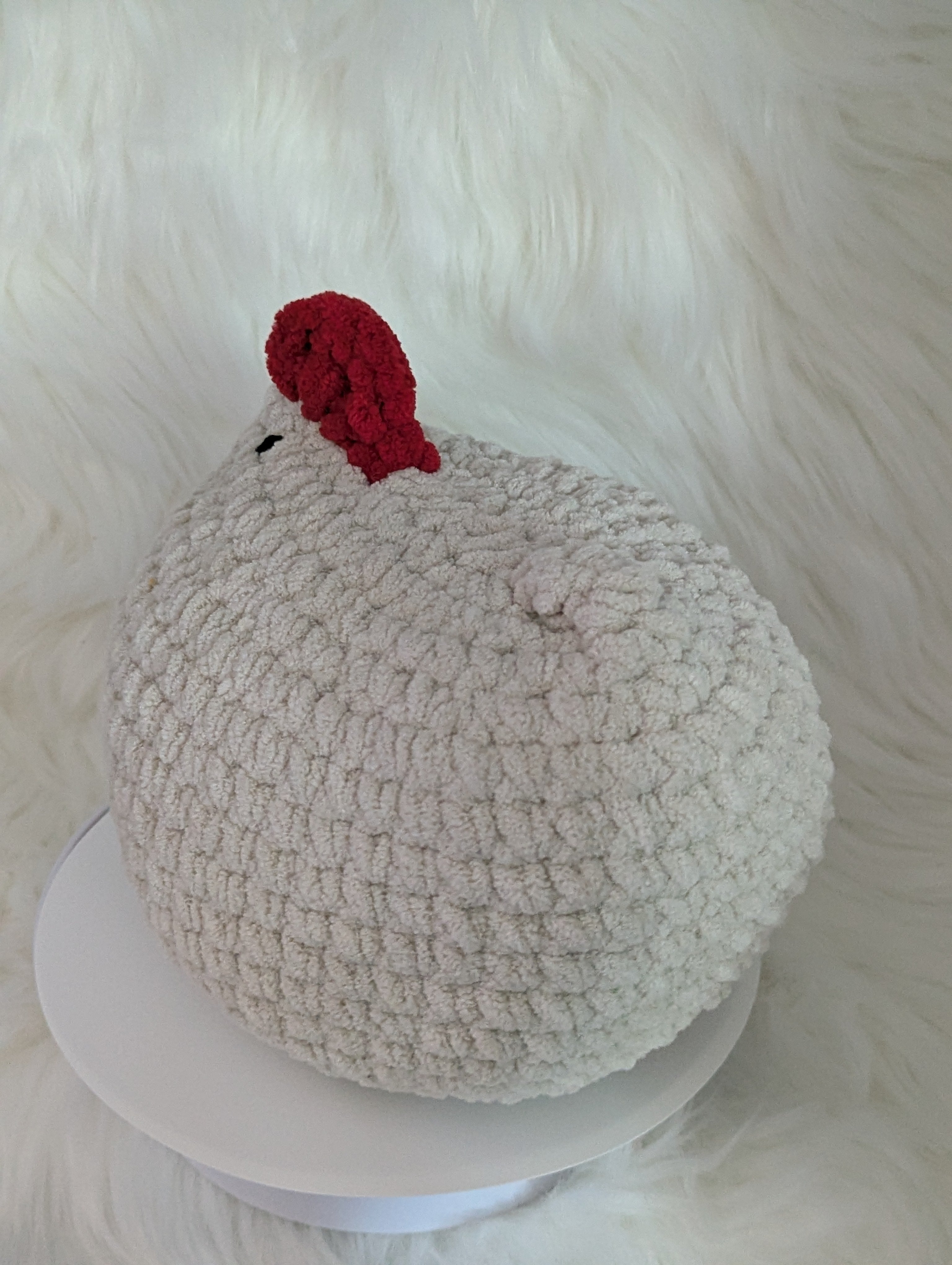 Chubby Hen Plushie - Soft Chicken Toy