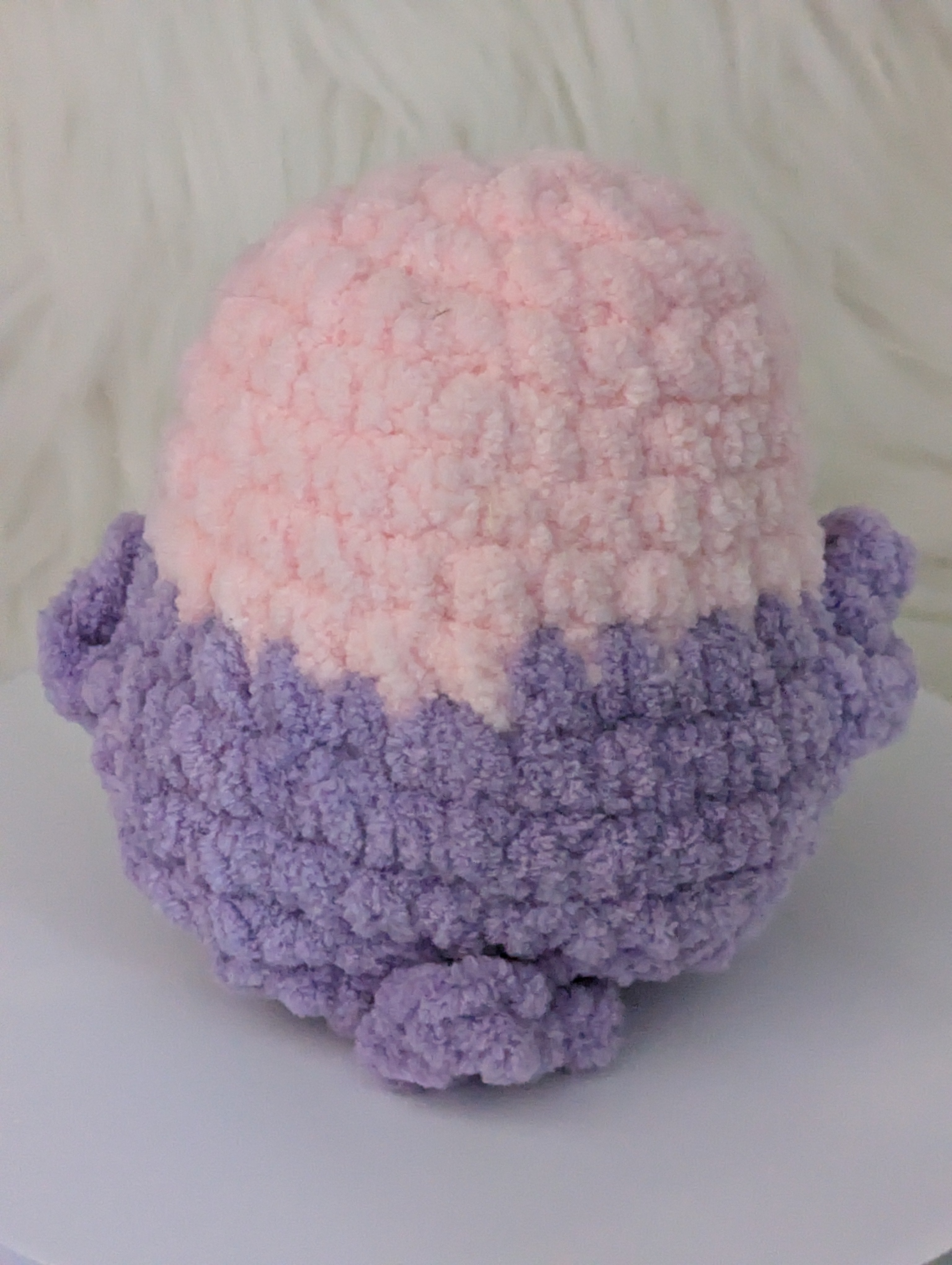 Pink and Pink Bird Plushie
