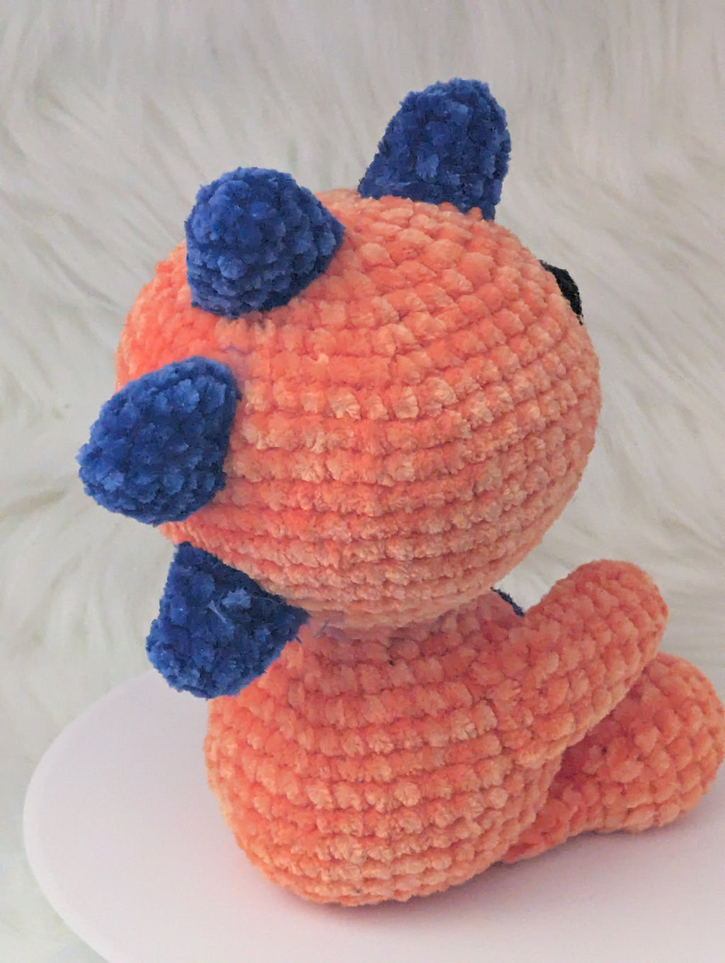 Bright Dinosaur Stuffie - Sitting Dino Desk Buddy