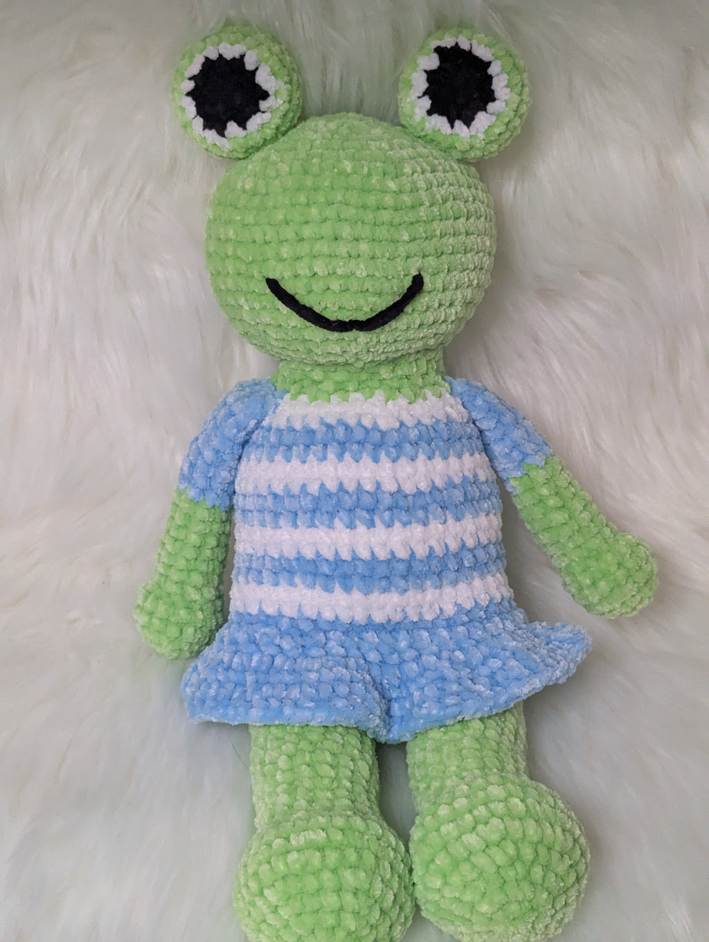 Girl Frog Plushie - Woodland Theme Stuffie