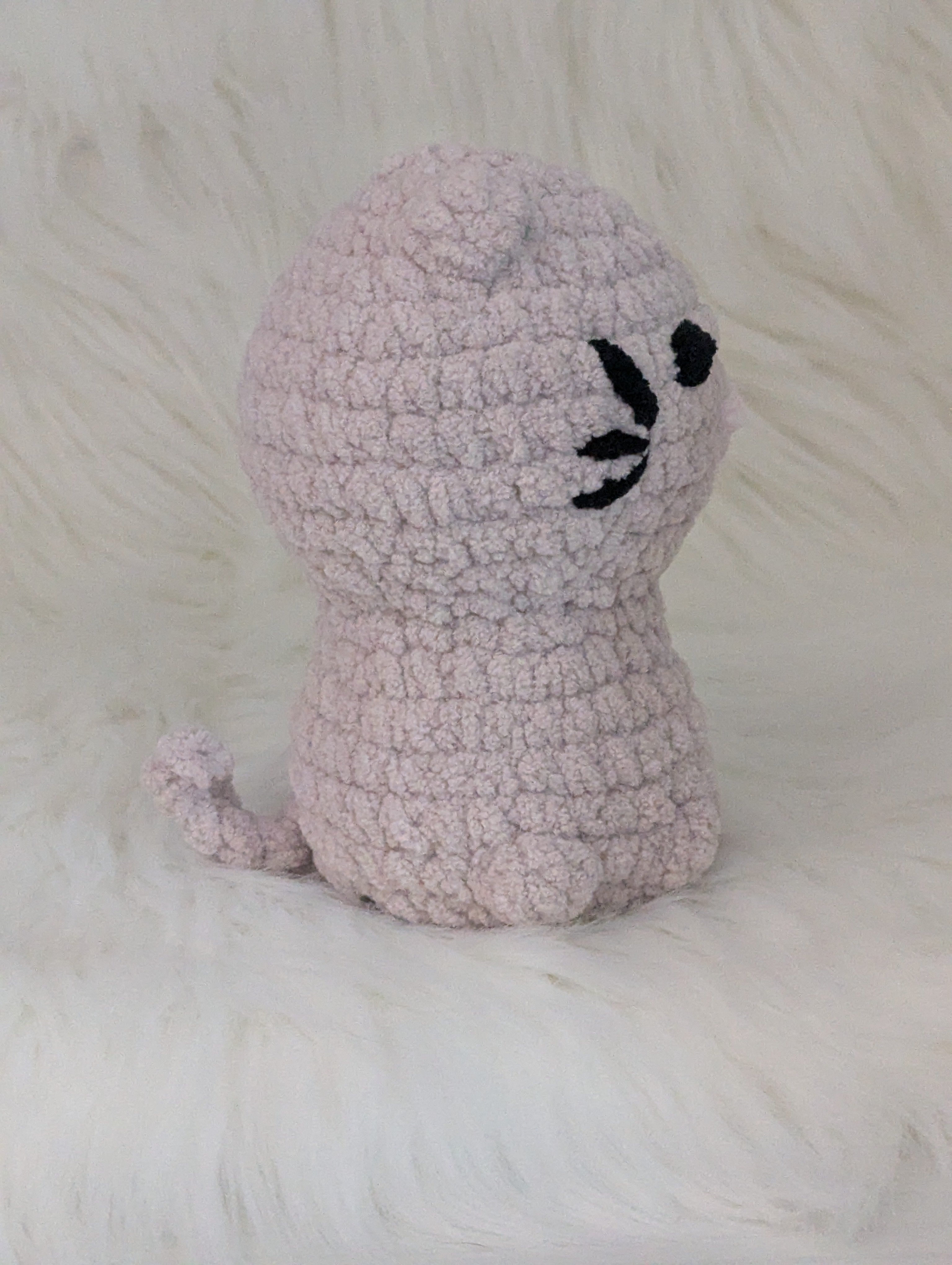 Sitting Cat Plushie - Cat Stuffed Animal