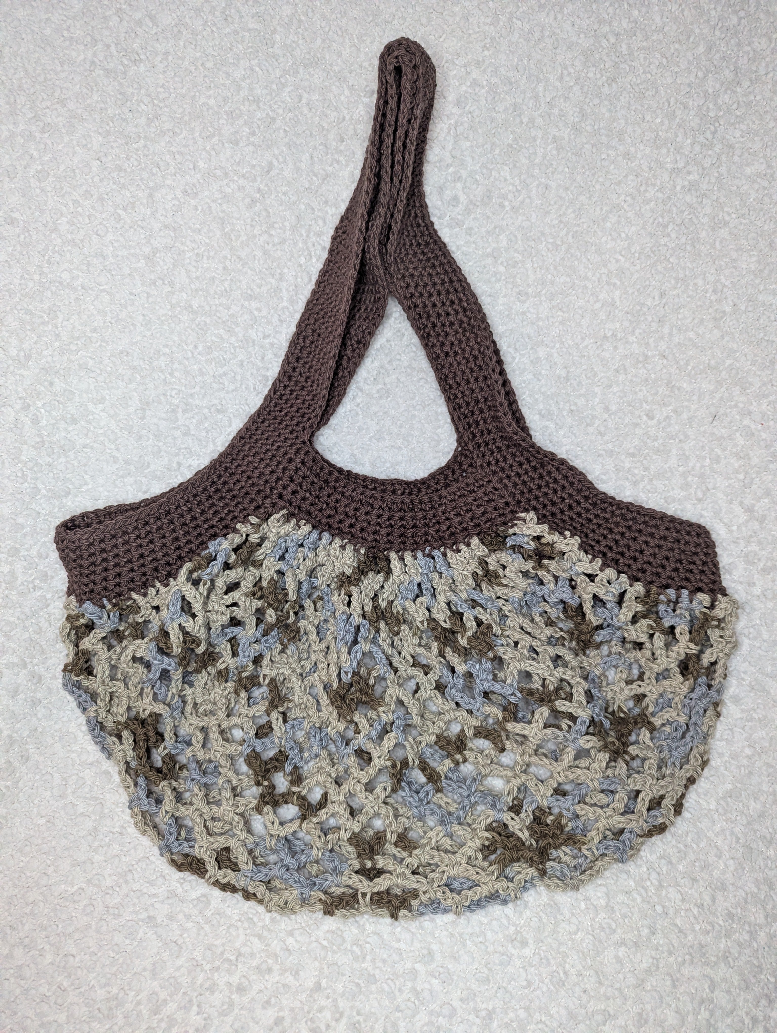 Neutral Color Market Bag - Washable Mesh Market Bag