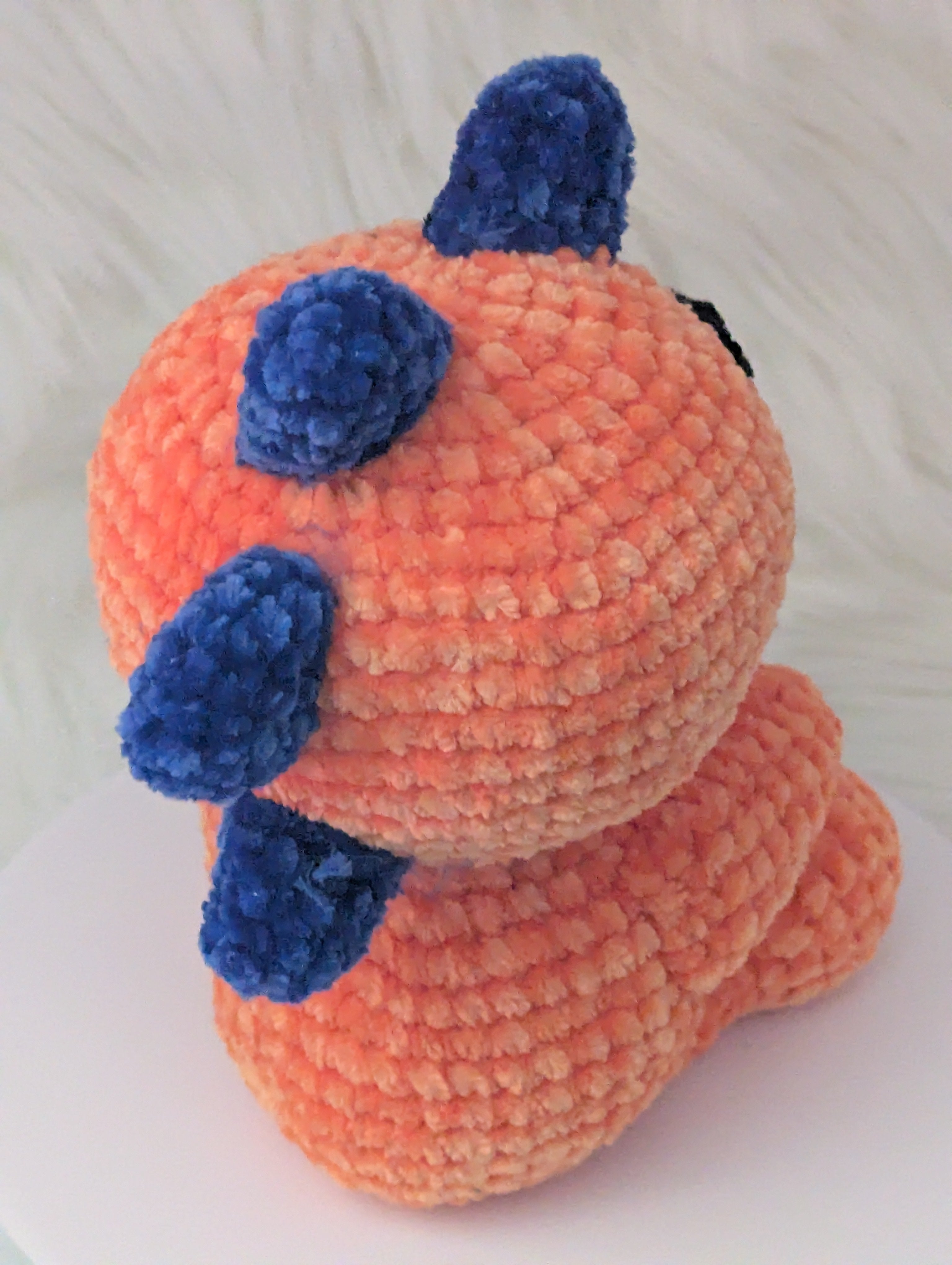 Bright Dinosaur Stuffie - Sitting Dino Desk Buddy