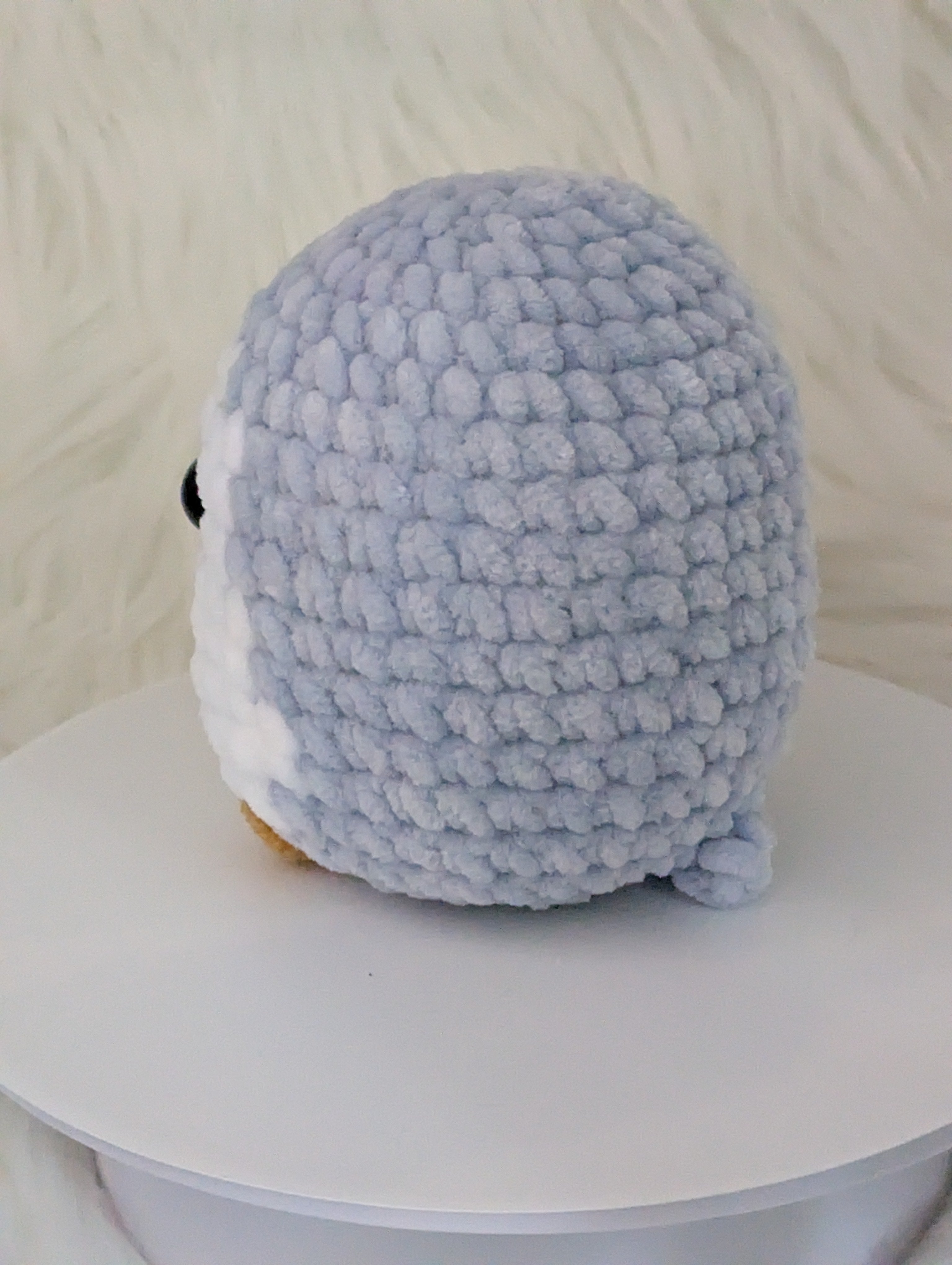 Blue Chubby Penguin - Penguin Desk Buddy