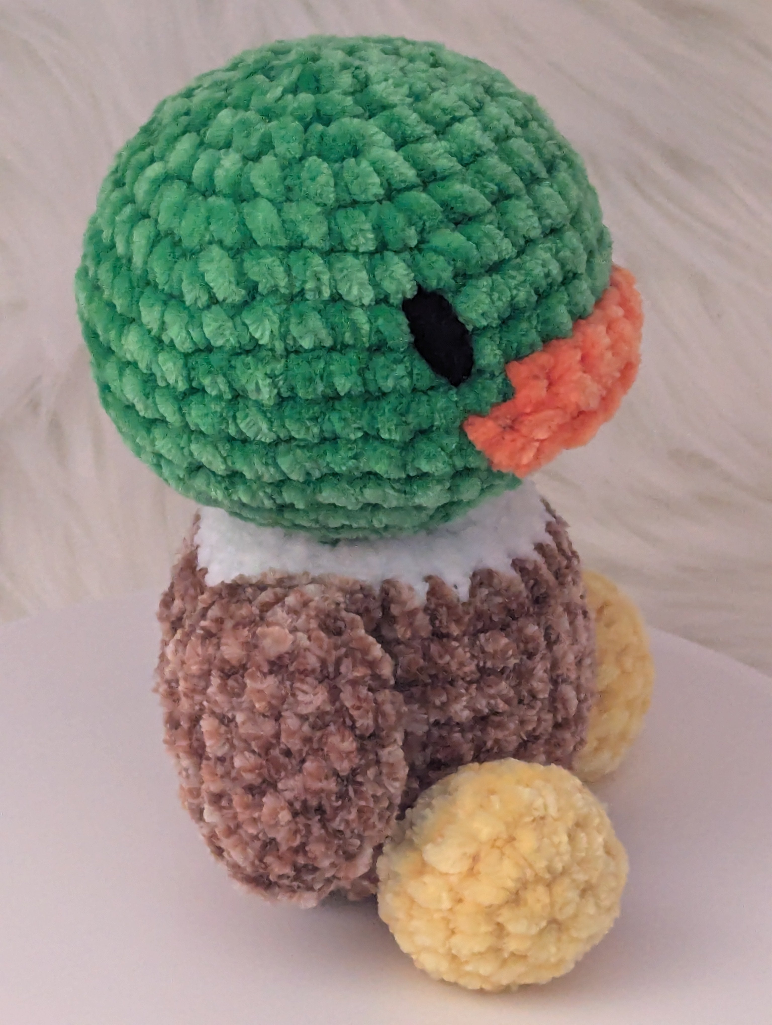 Sitting Mallard Plushie - Mallard Desk Buddy