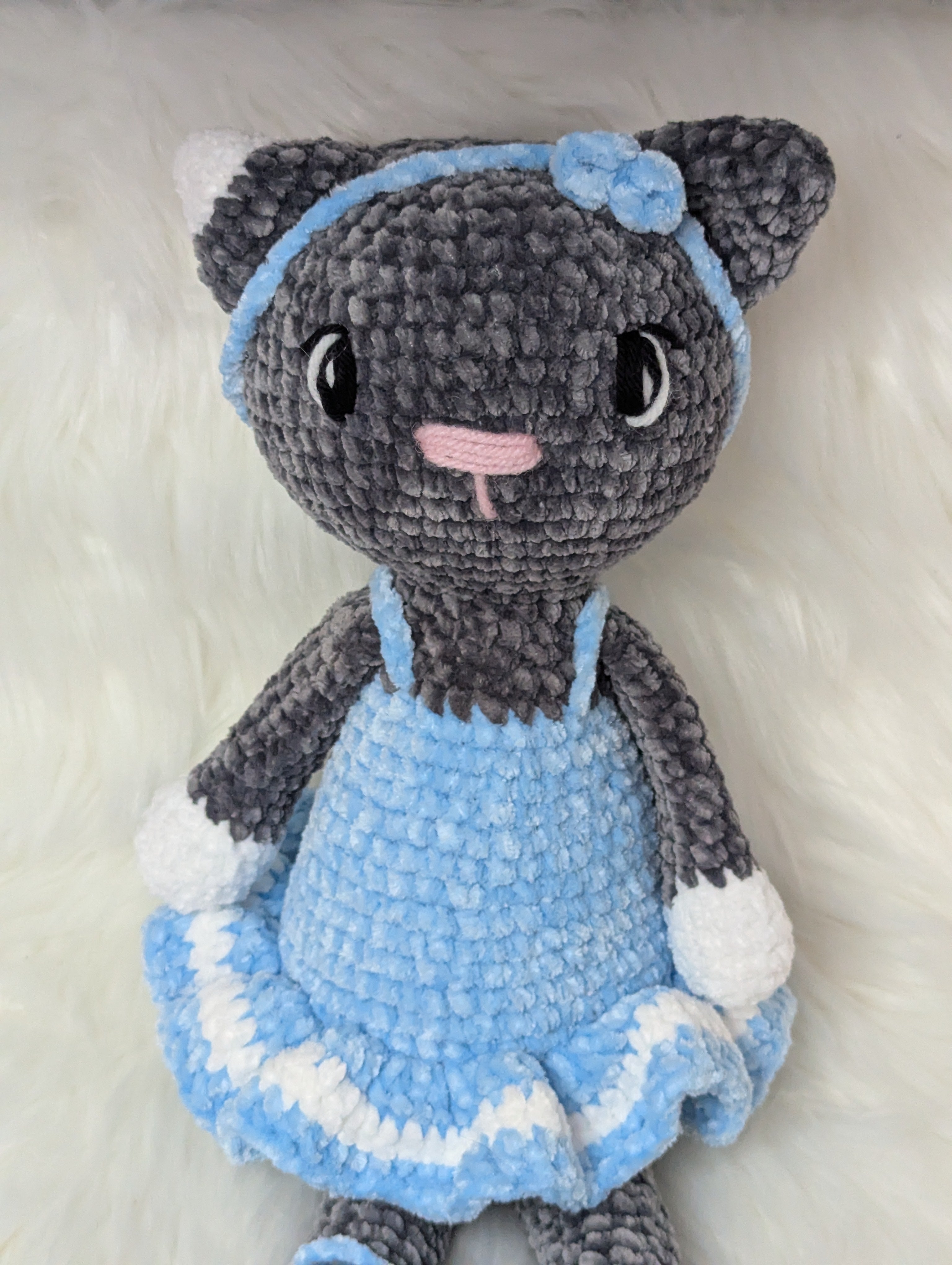 Ballerina Cat Plushie - Cat Stuffed Animal