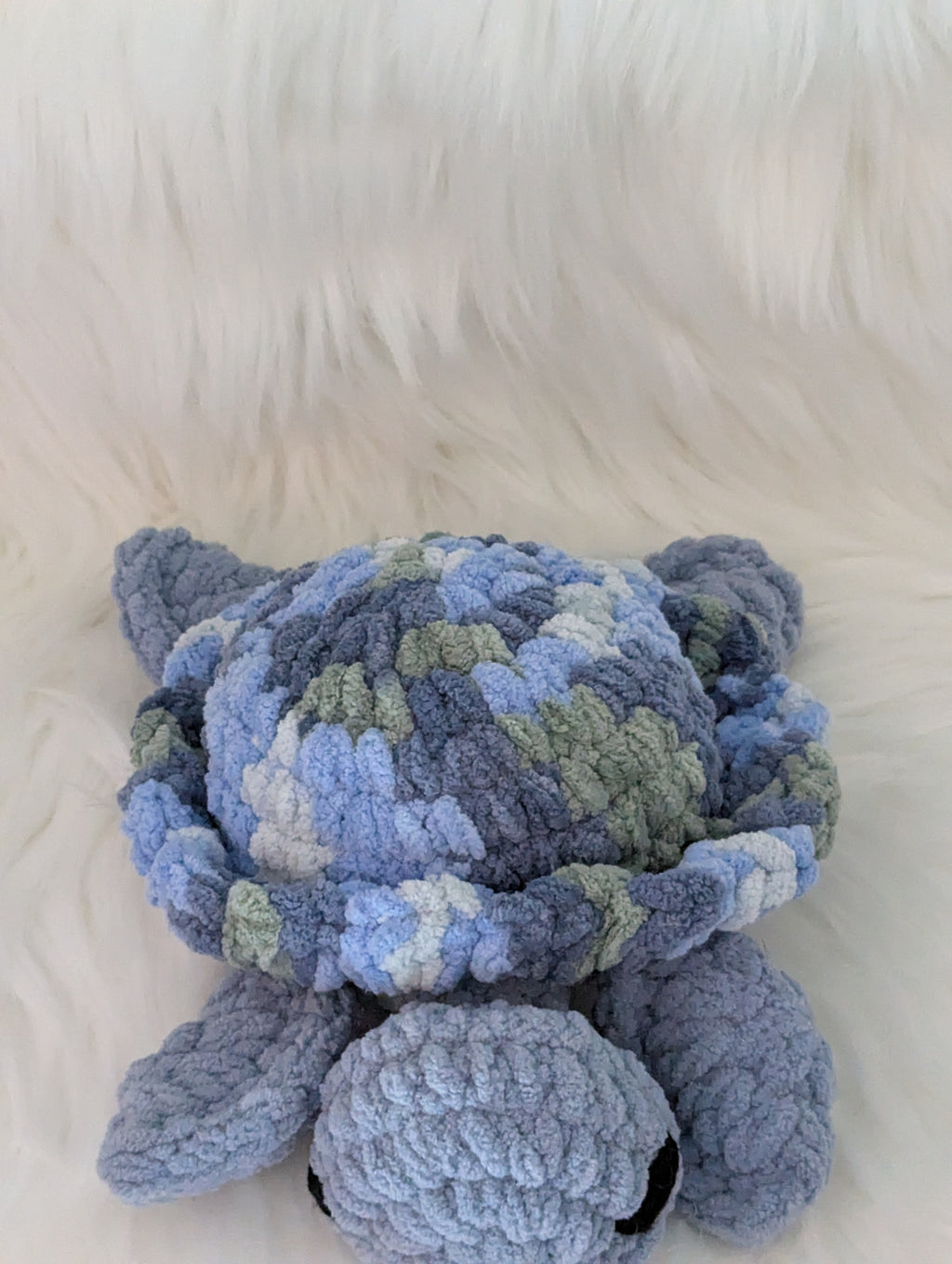 Blue Sea turtle plush - Coastal Theme Gift