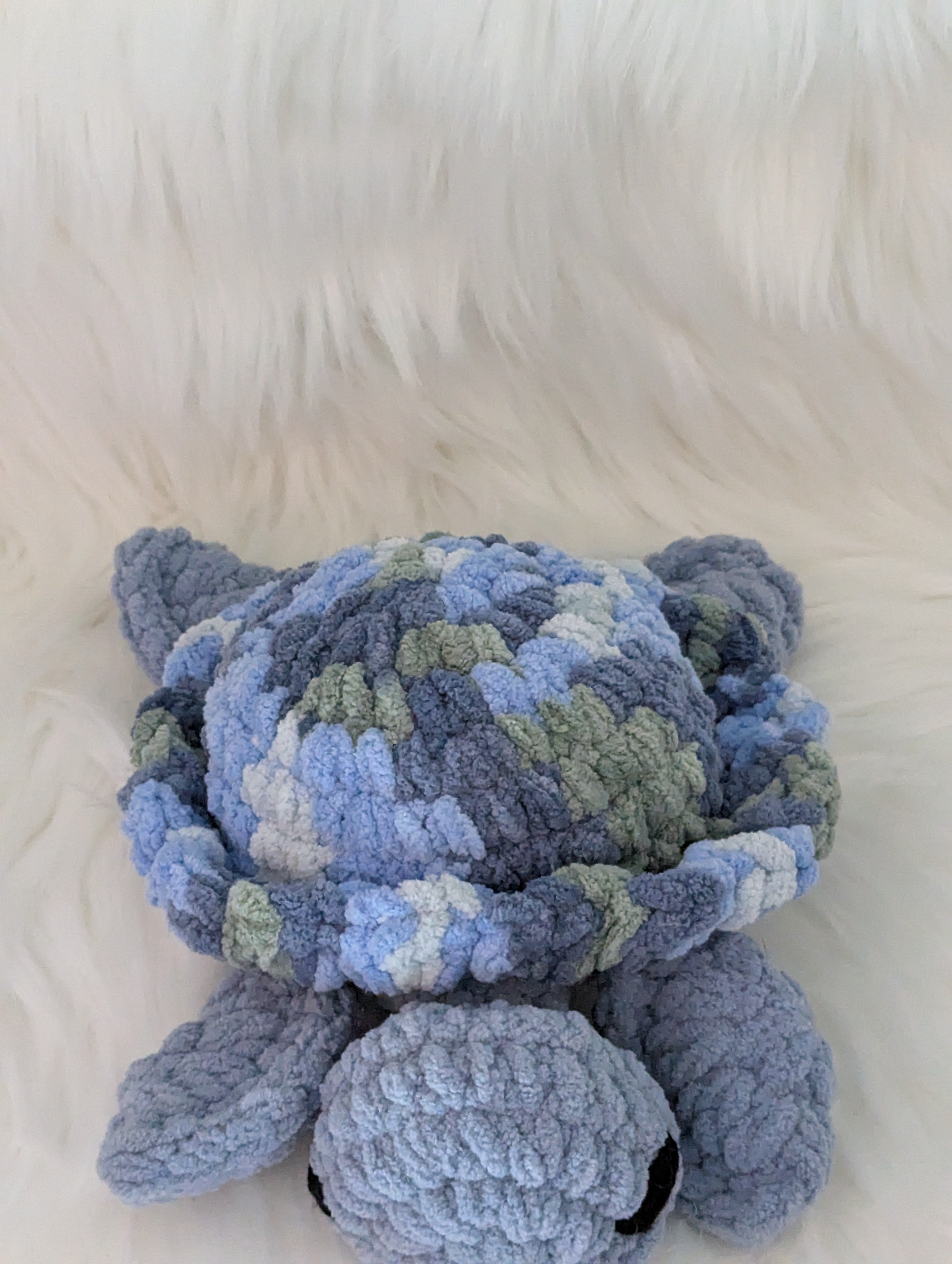 Blue Sea turtle plush - Coastal Theme Gift