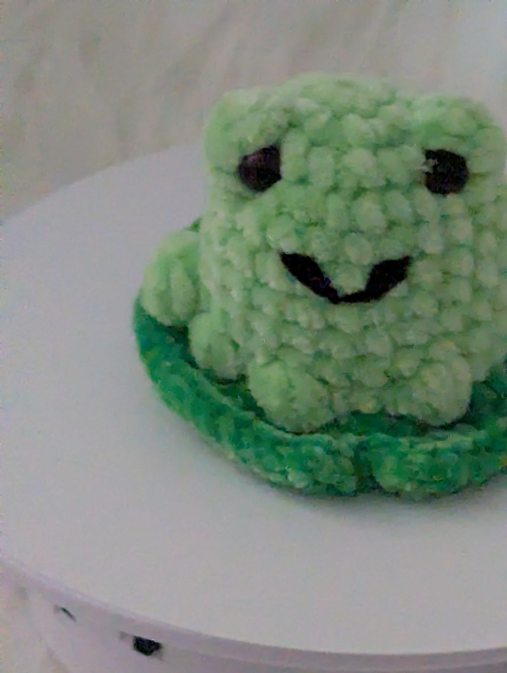 Frog Desk Buddy - Woodland Plushie