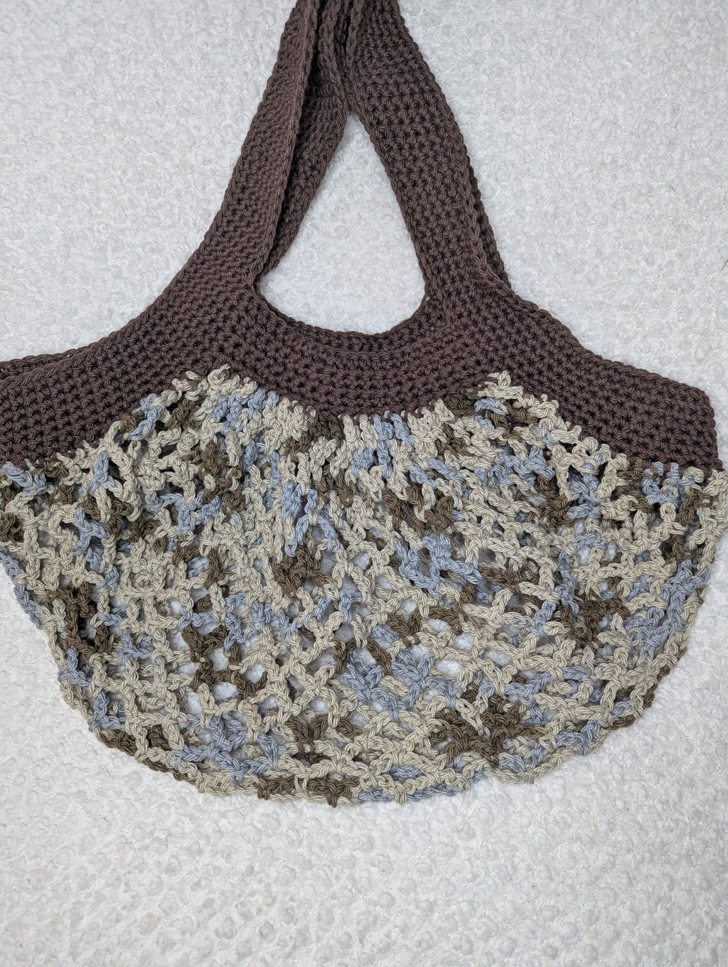 Neutral Color Market Bag - Washable Mesh Market Bag