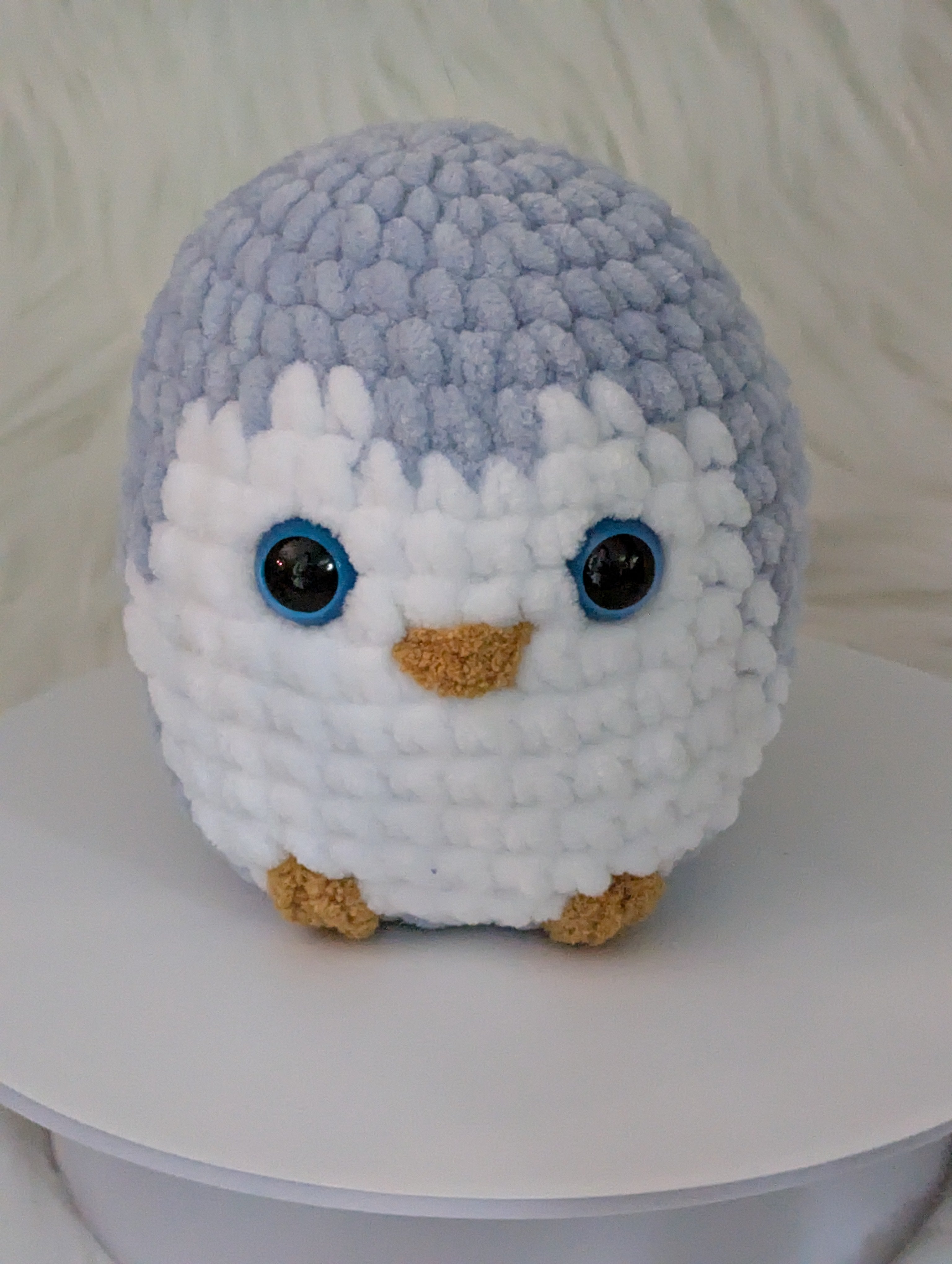 Blue Chubby Penguin - Penguin Desk Buddy