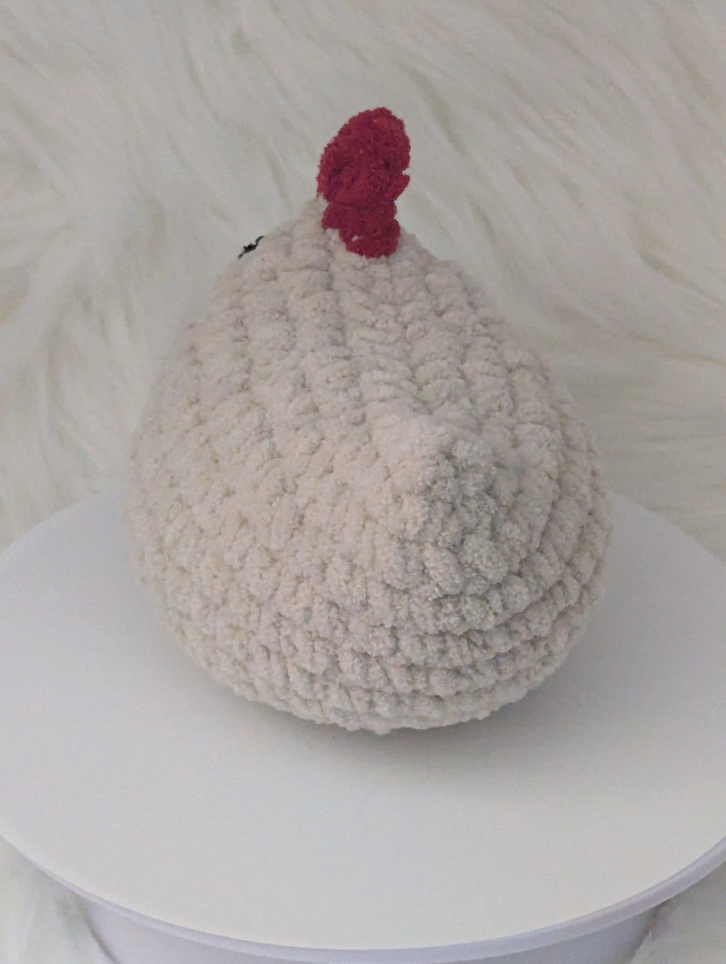 Chicken Stuffed Animal - Small Chicken Desk Buddy