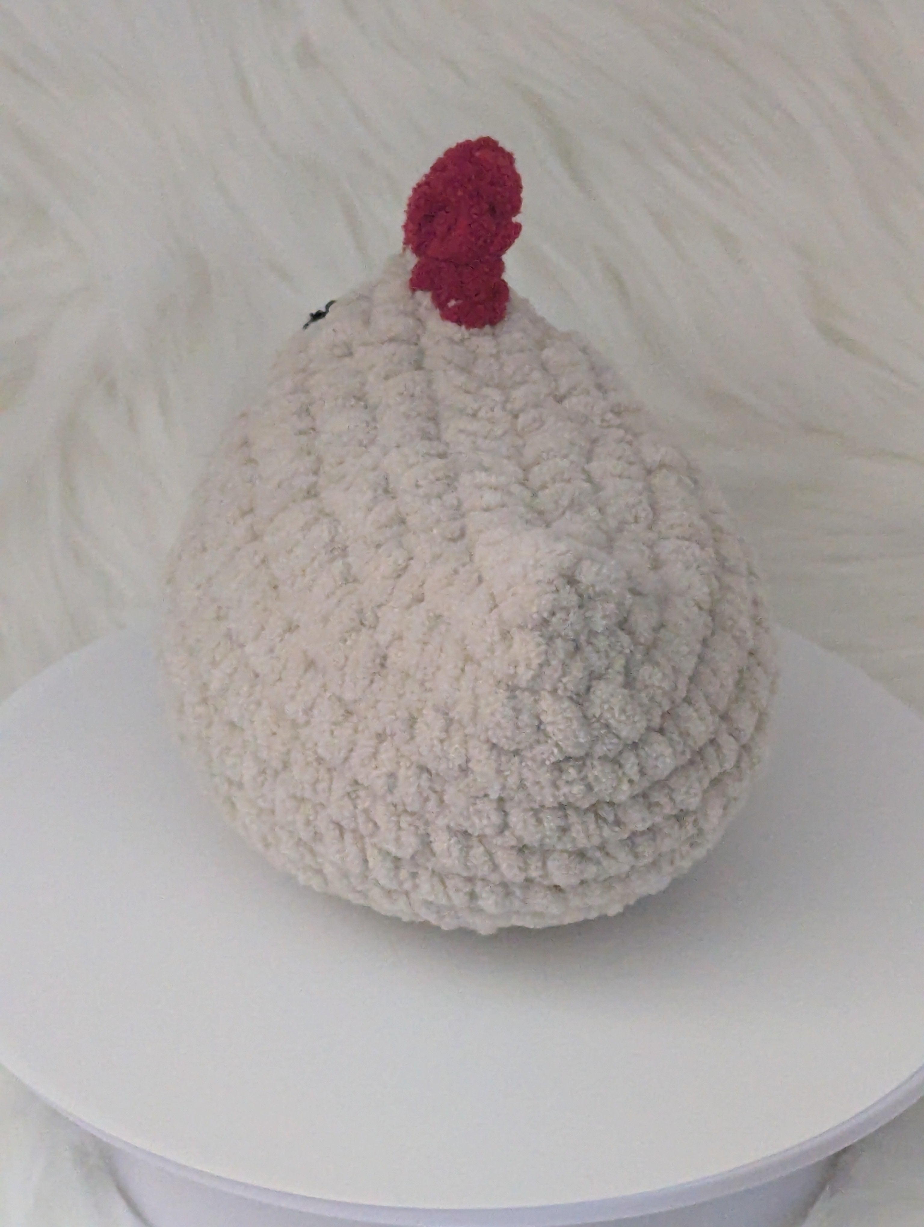 Chicken Stuffed Animal - Small Chicken Desk Buddy