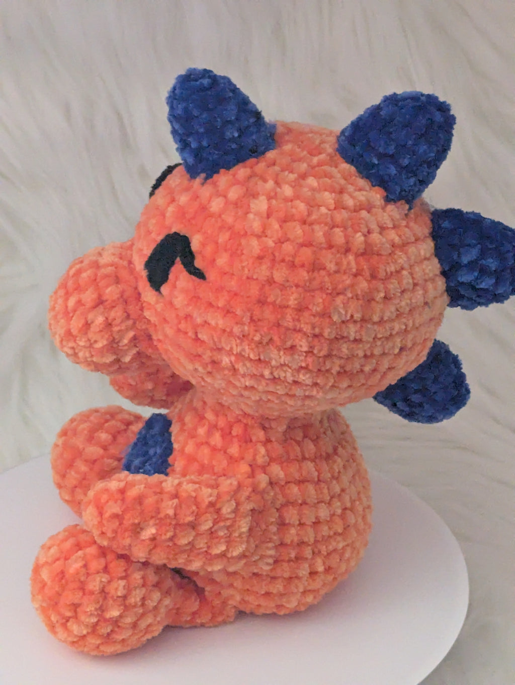 Bright Dinosaur Stuffie - Sitting Dino Desk Buddy