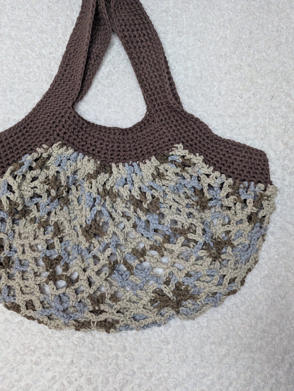 Neutral Color Market Bag - Washable Mesh Market Bag
