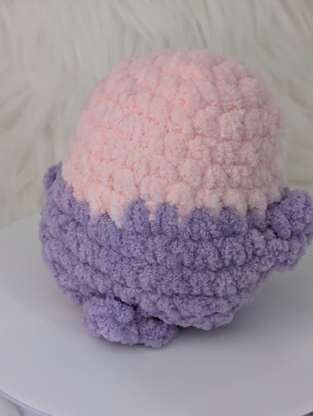 Pink and Pink Bird Plushie