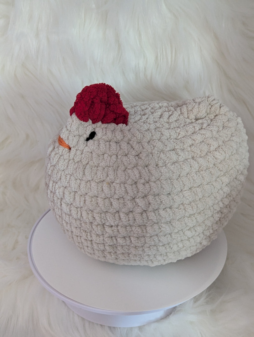 Chubby Hen Plushie - Soft Chicken Toy