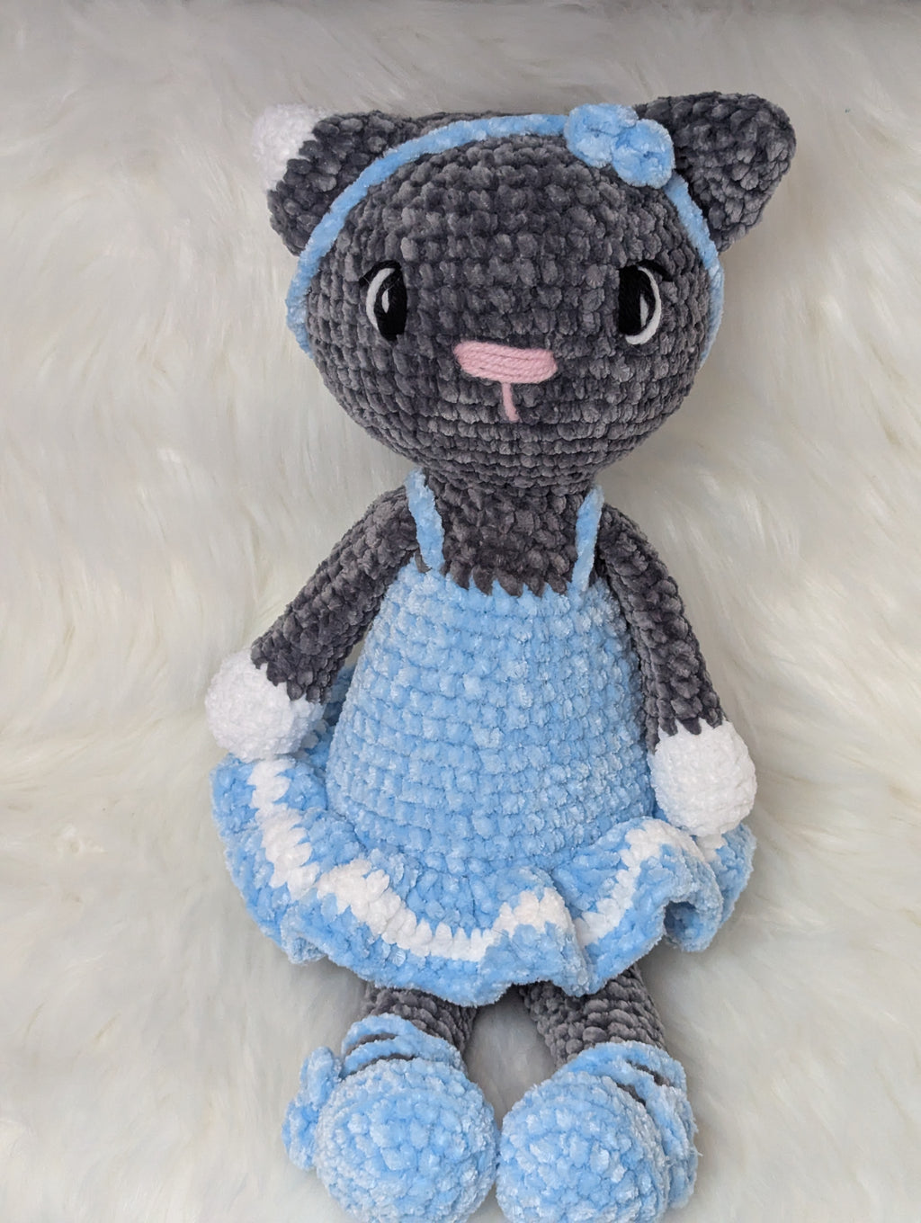 Ballerina Cat Plushie - Cat Stuffed Animal