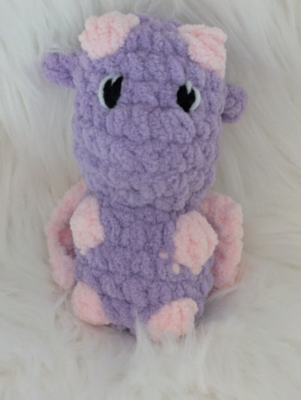 Baby Dragon Plushie - Mythical Creature Stuffed Animal