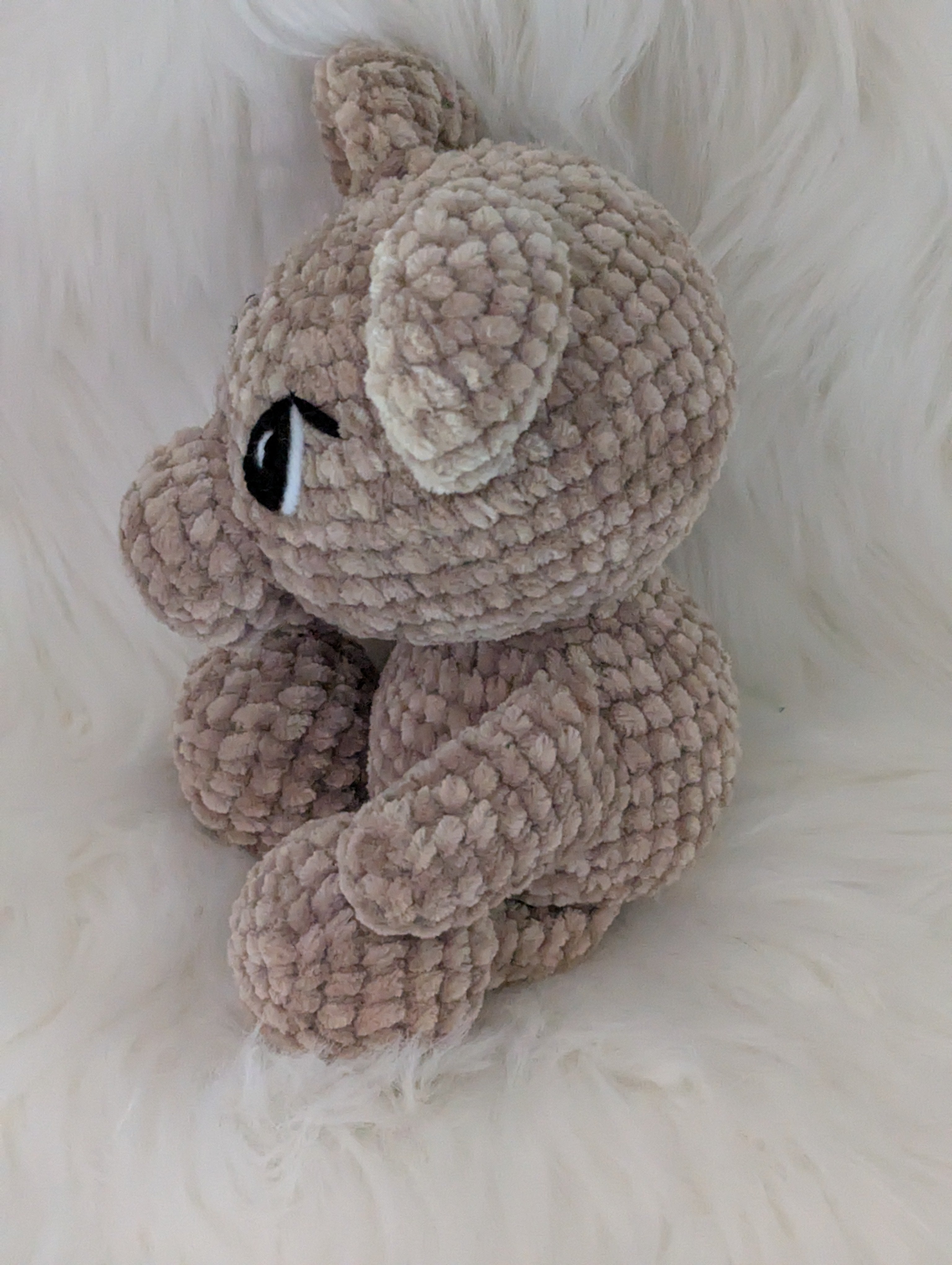 Bear Stuffed Animal - Woodland Theme Desk Buddy