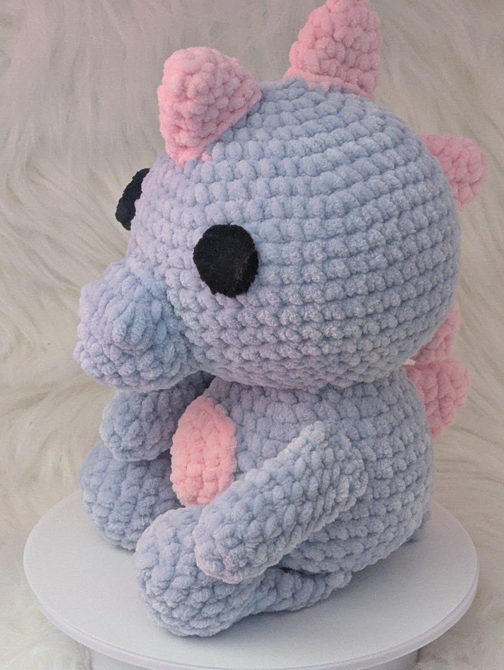 Pastel Dino Plushie - Gift for Dinosaur Lover