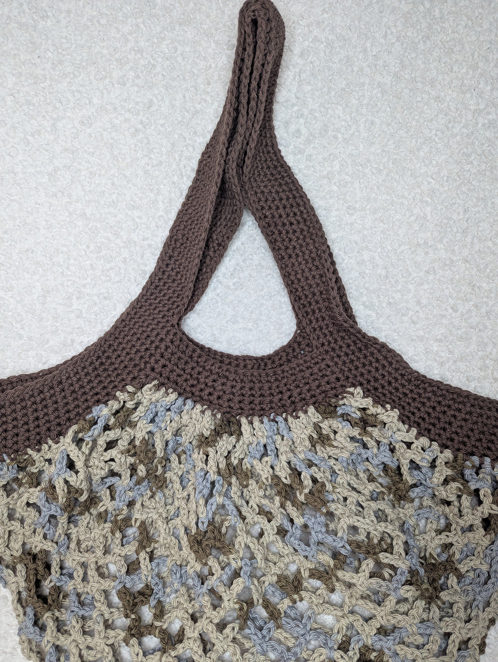 Neutral Color Market Bag - Washable Mesh Market Bag