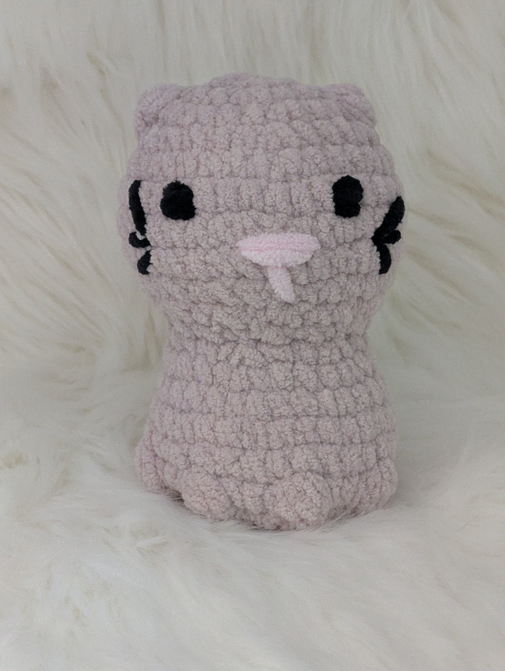 Sitting Cat Plushie - Cat Stuffed Animal