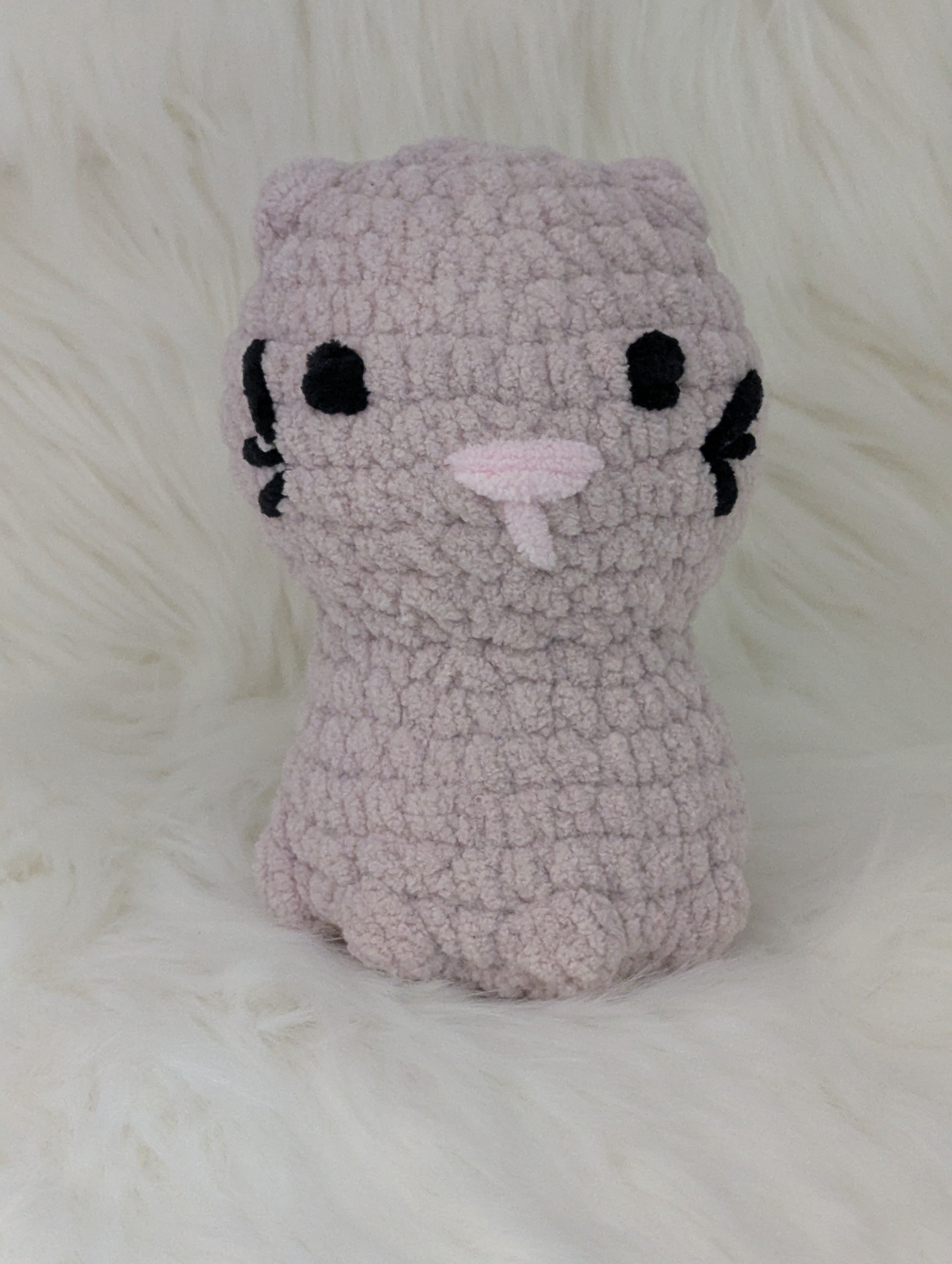 Sitting Cat Plushie - Cat Stuffed Animal