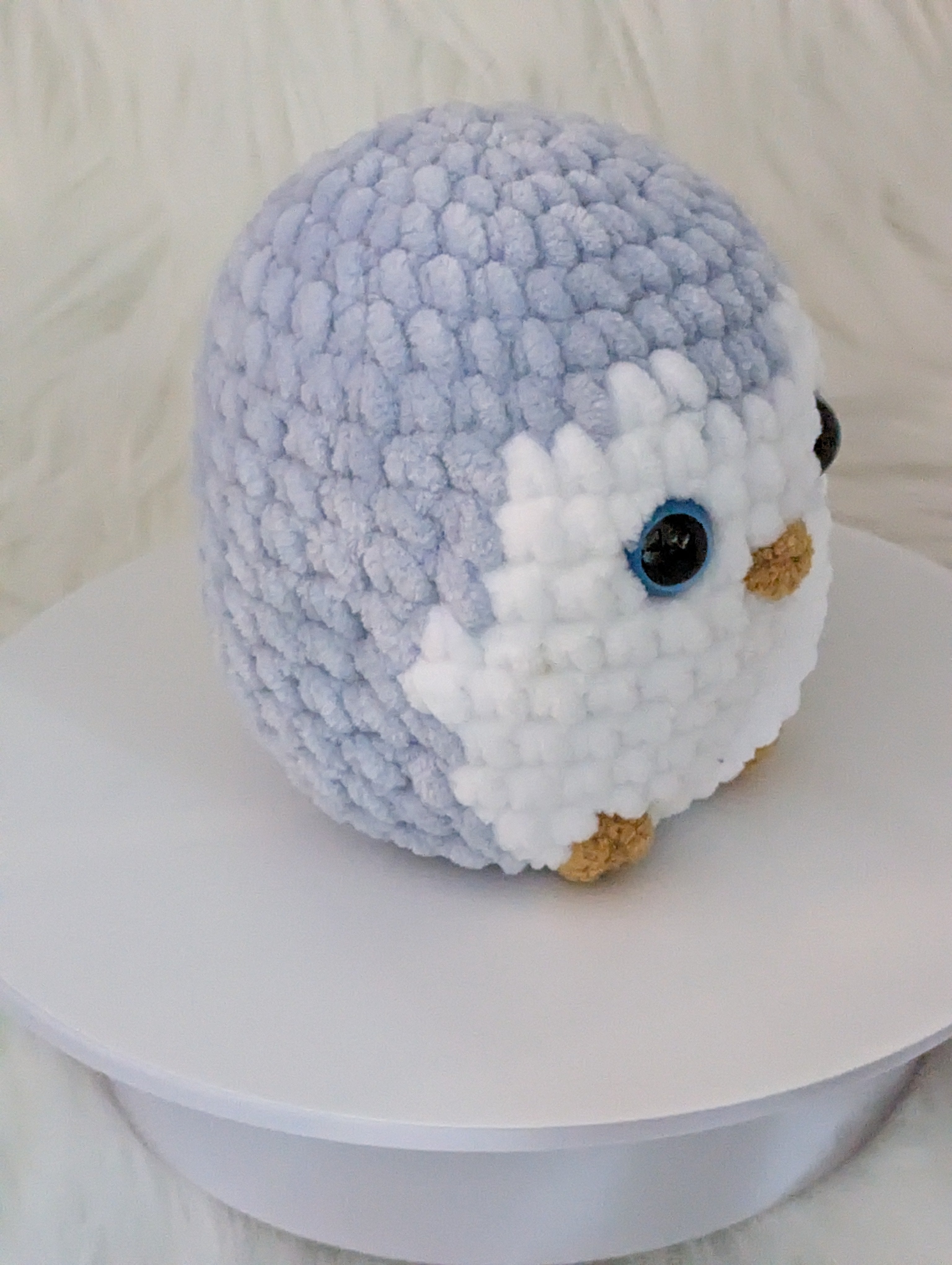 Blue Chubby Penguin - Penguin Desk Buddy