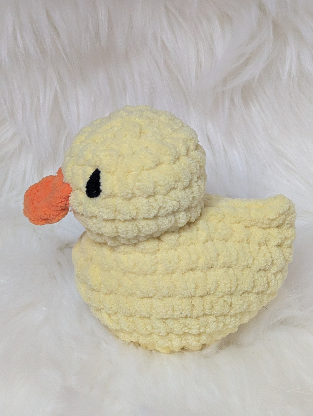Yellow Duck Plushie - Farmed Themed Stuffie