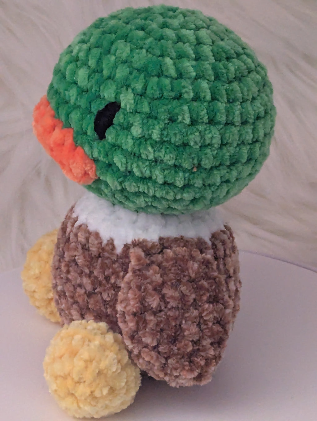 Sitting Mallard Plushie - Mallard Desk Buddy