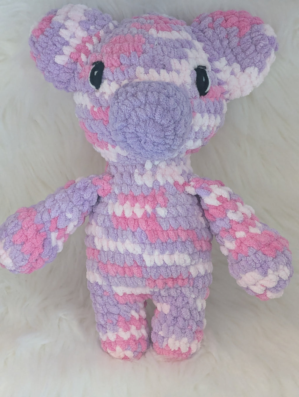 Colorful Bear Plushie