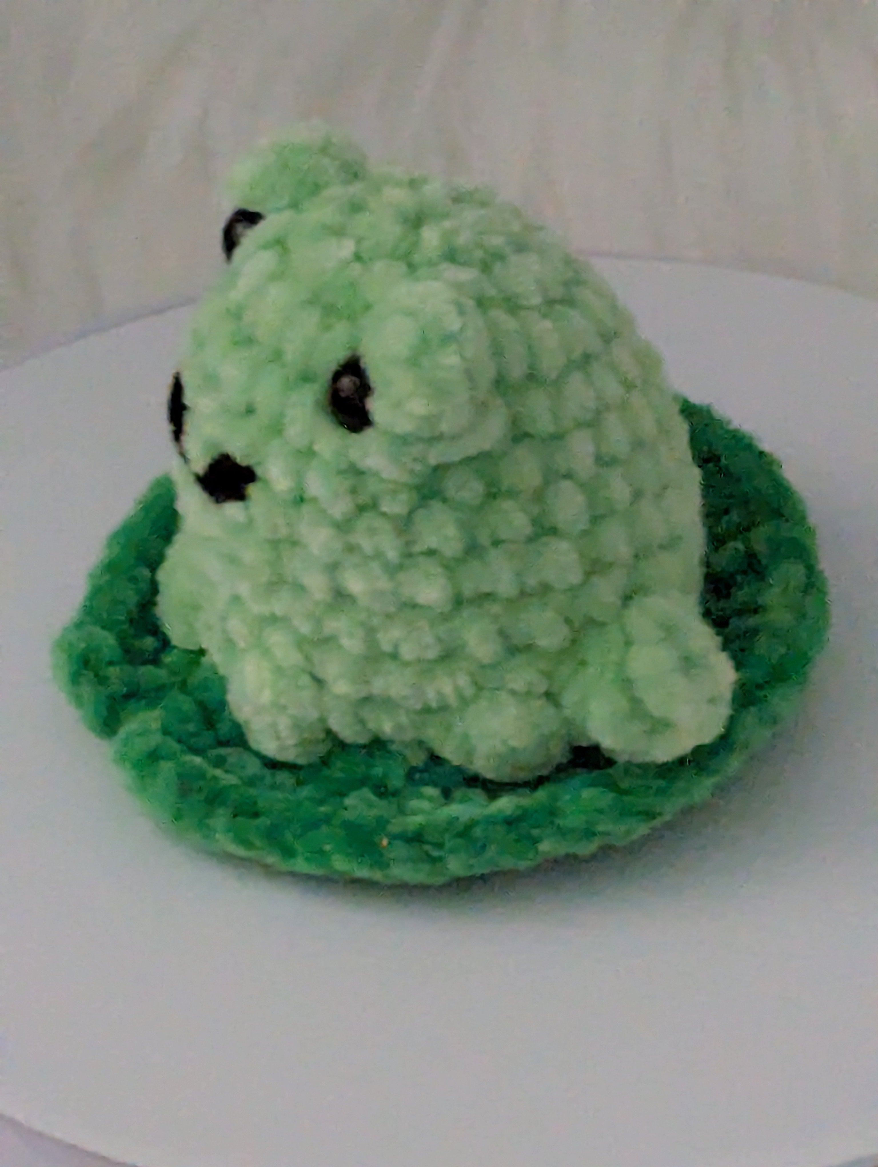 Frog Desk Buddy - Woodland Plushie