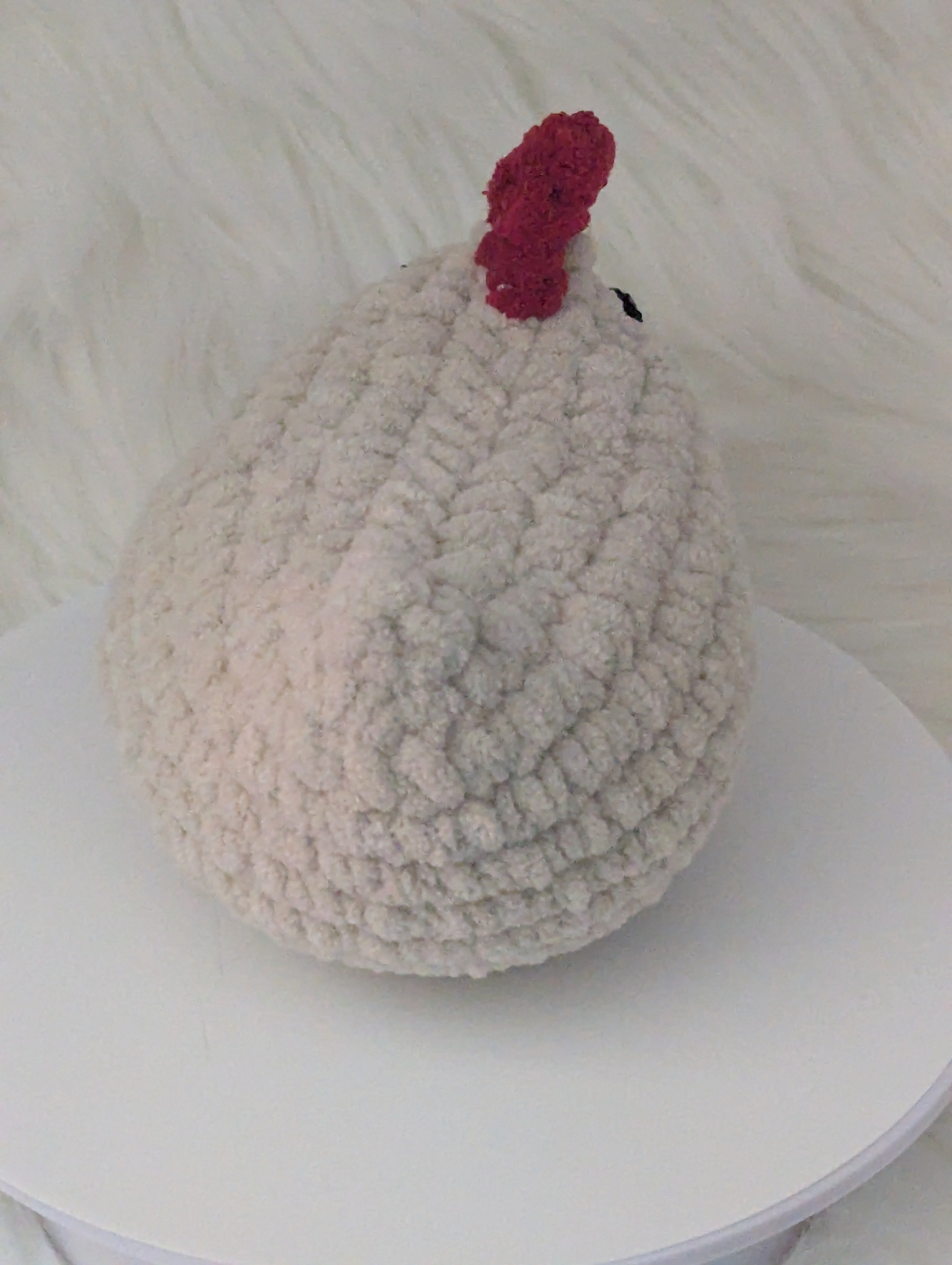 Chicken Stuffed Animal - Small Chicken Desk Buddy