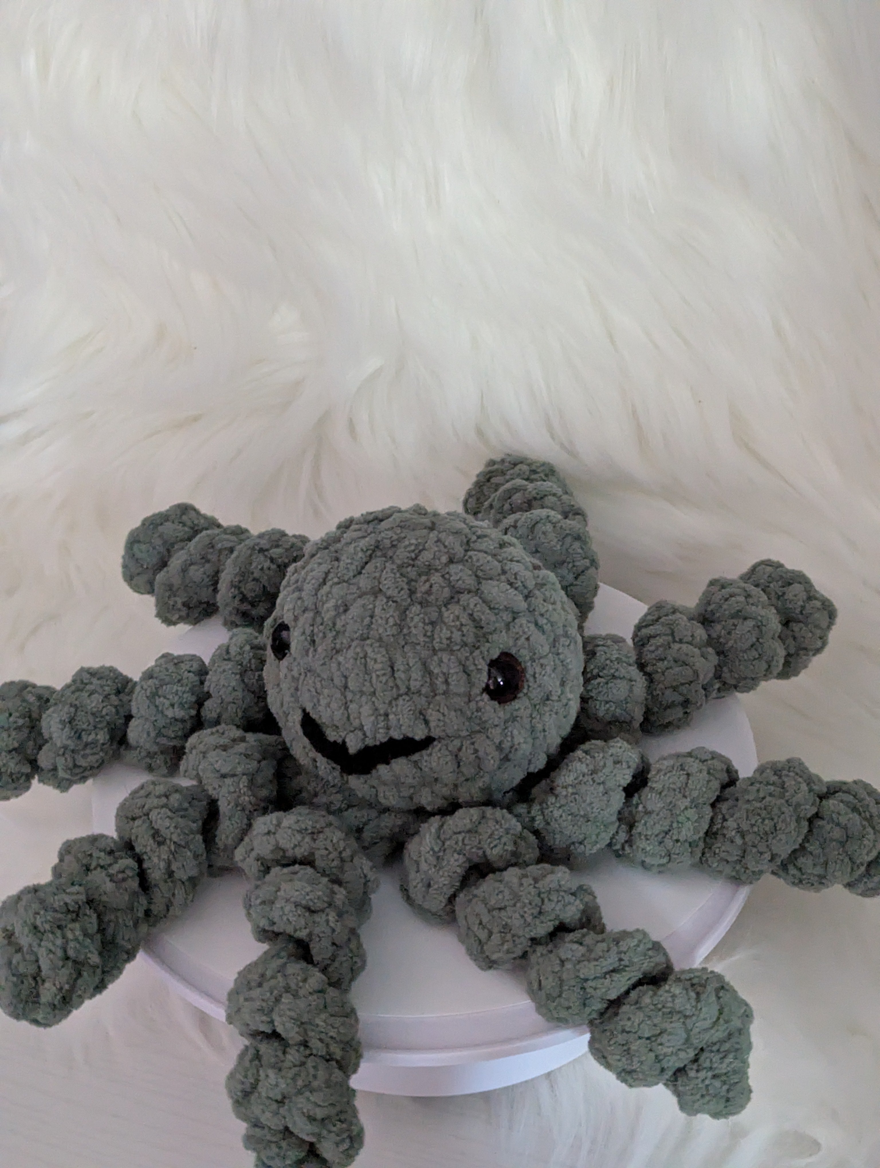 Green jelly fish Plushie - Ocean Themed Desk Buddie
