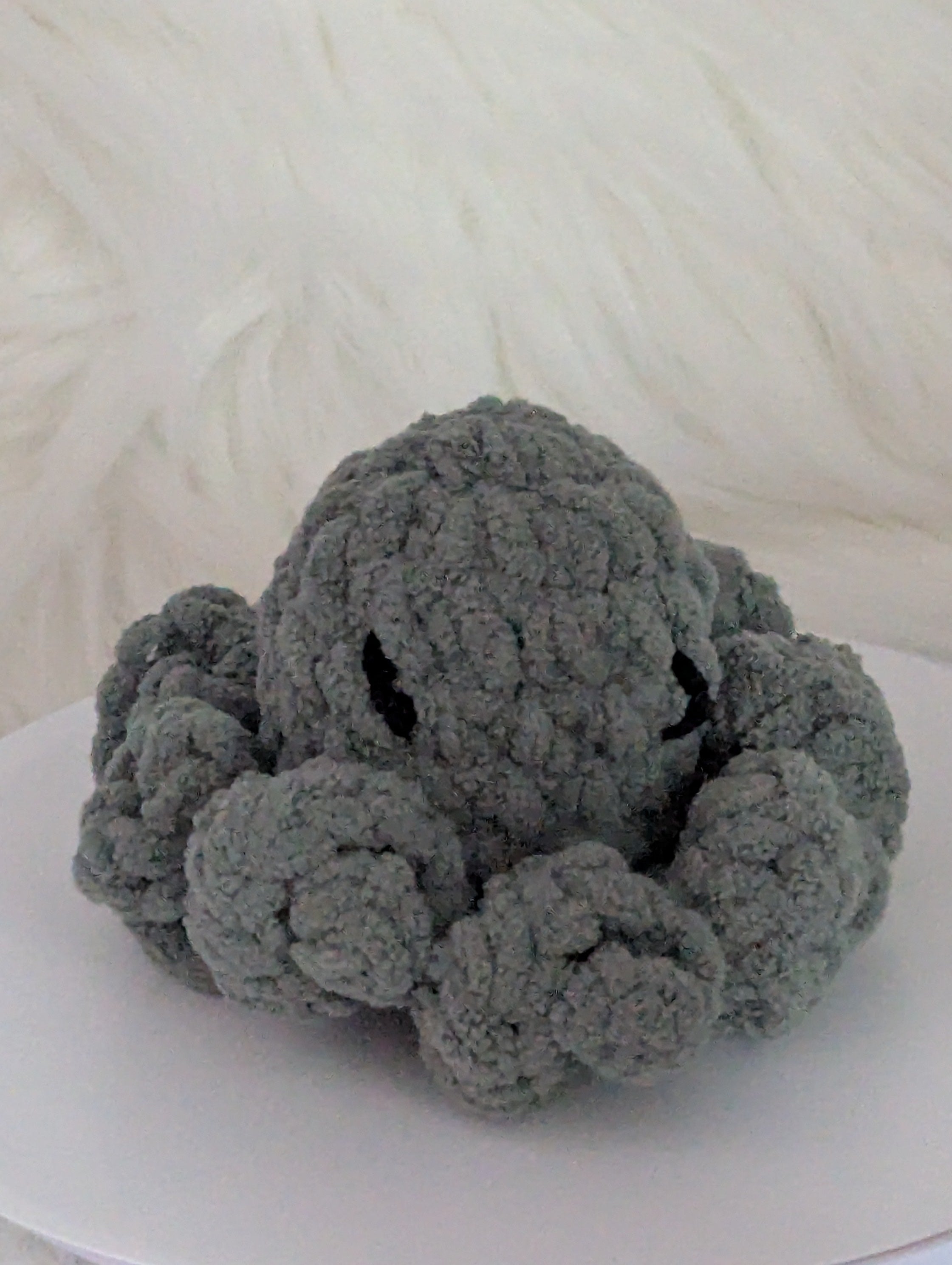 Mini Green Octo Plushie - Sea Themed Desk Buddy
