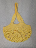 Handmade Yellow Mesh Bag