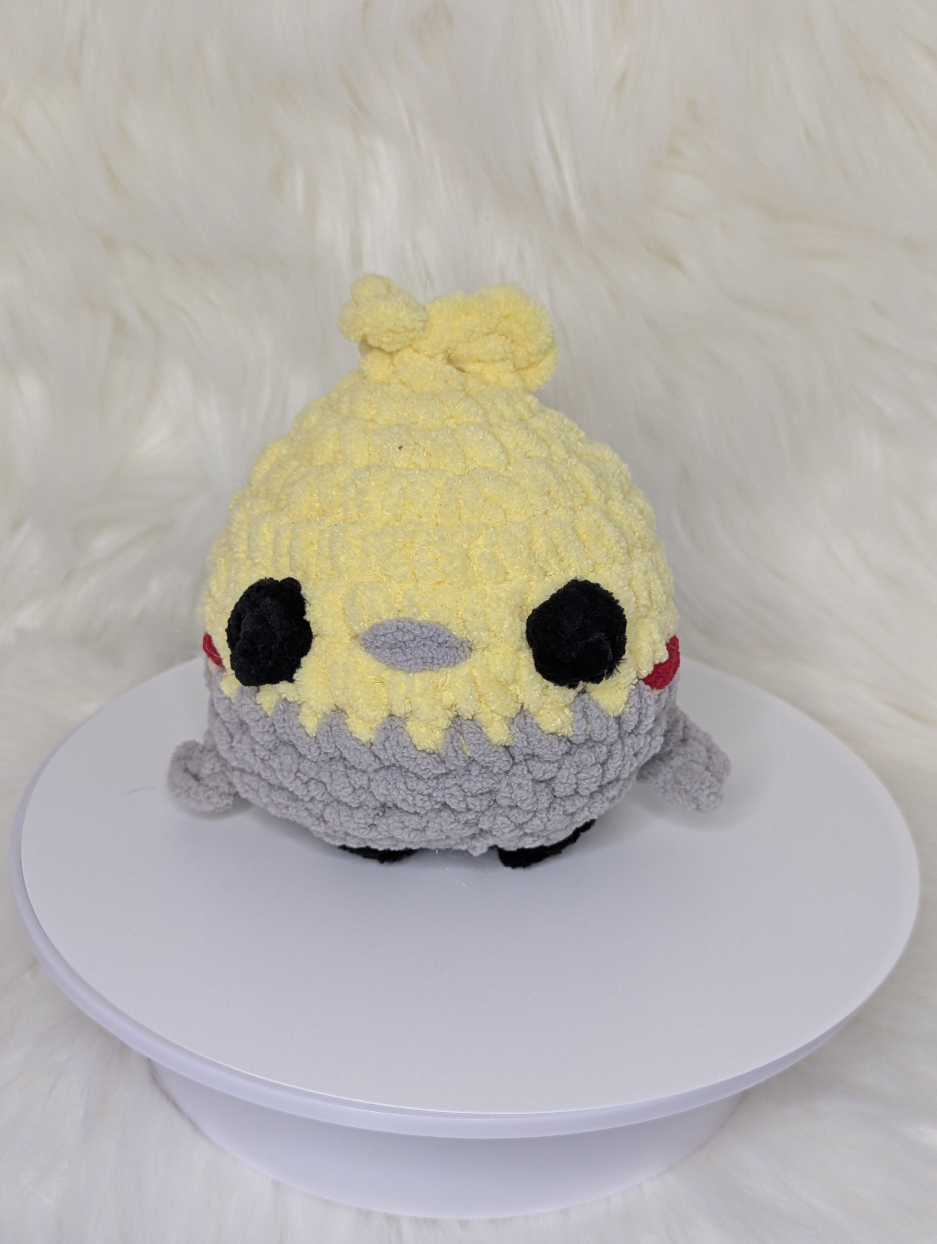 Chubby cockatiel - Bird Desk Buddy