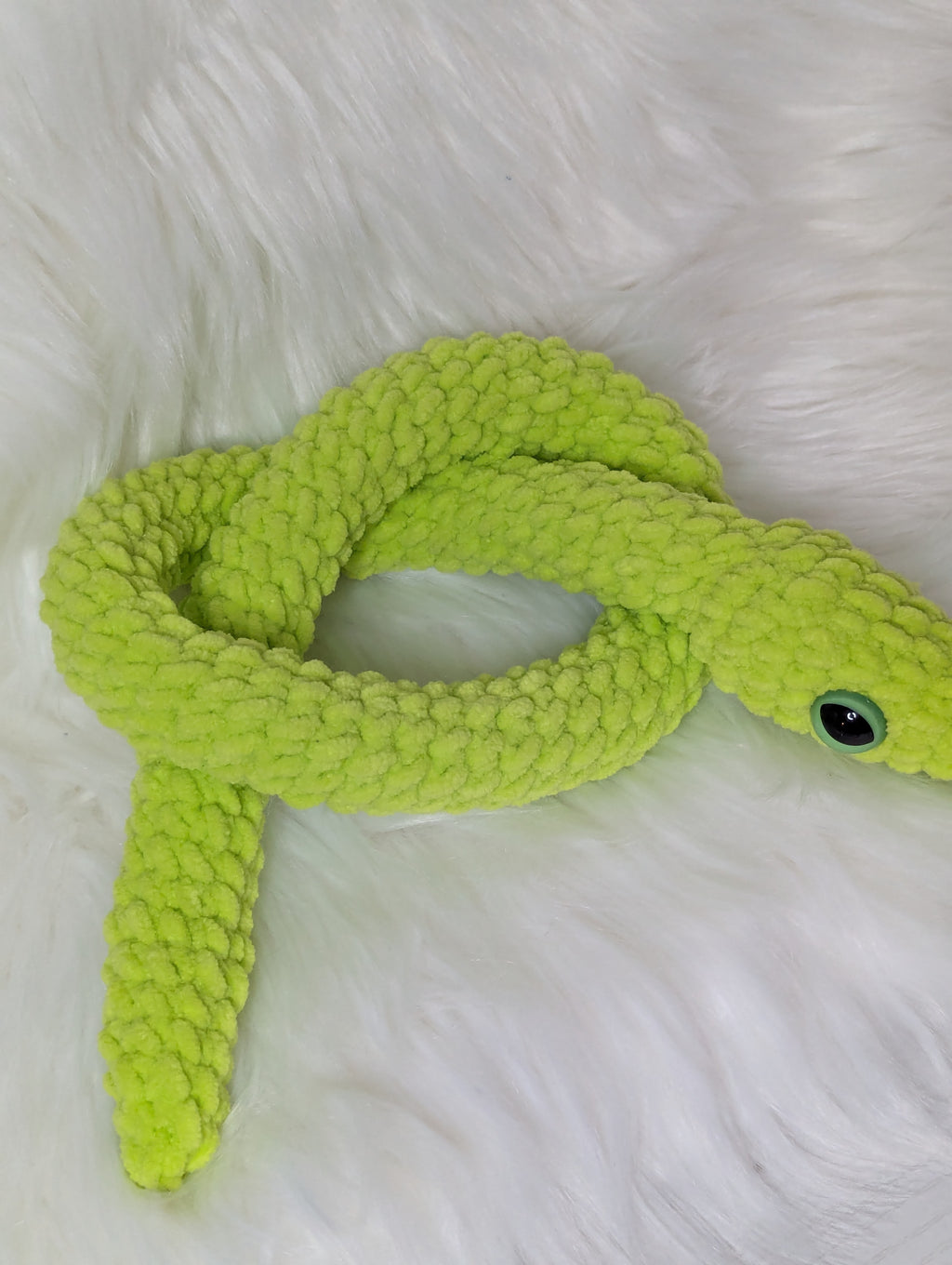 Neon Snake Plushie - Reptile Stuffed Animal