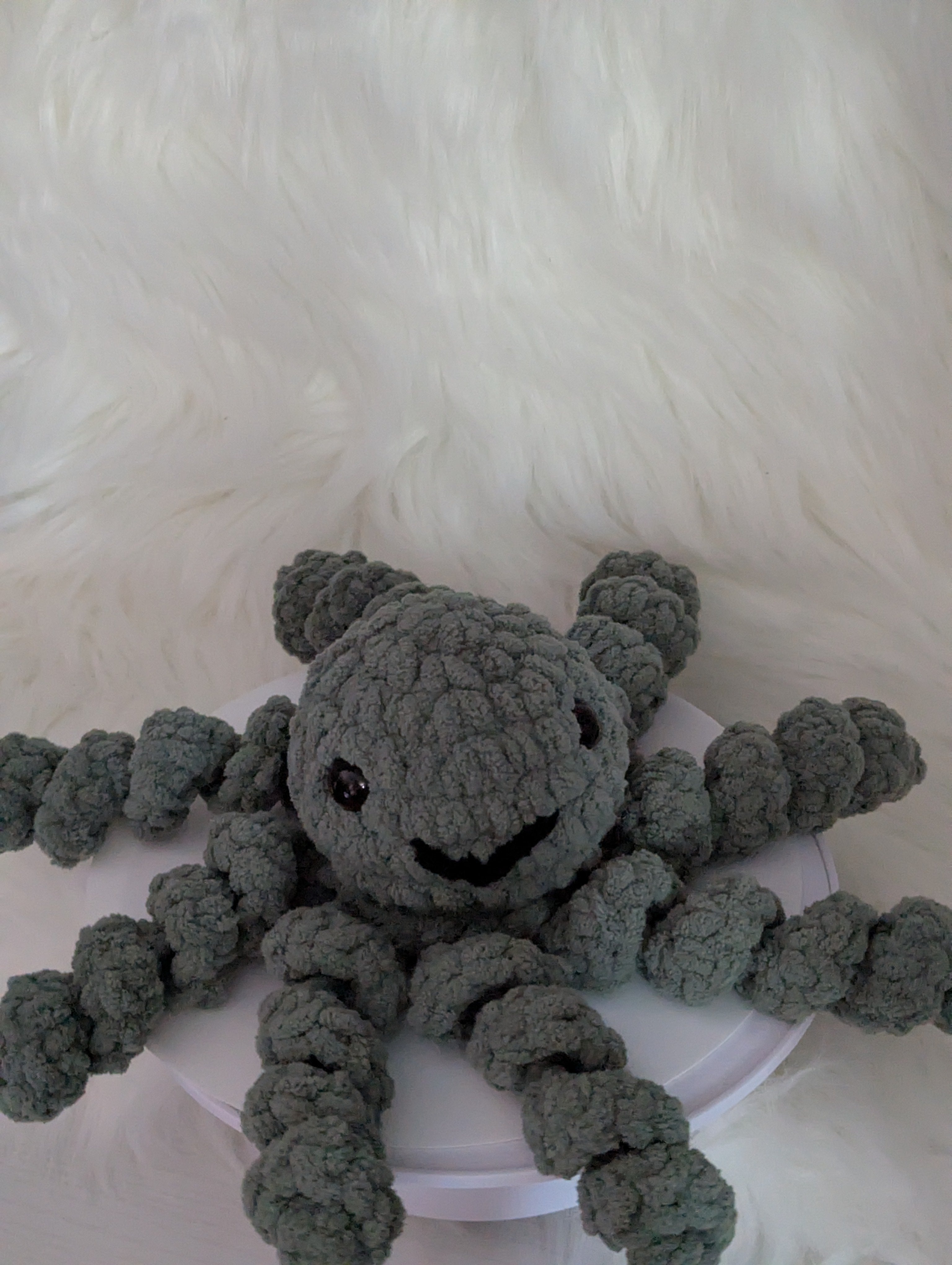 Green jelly fish Plushie - Ocean Themed Desk Buddie