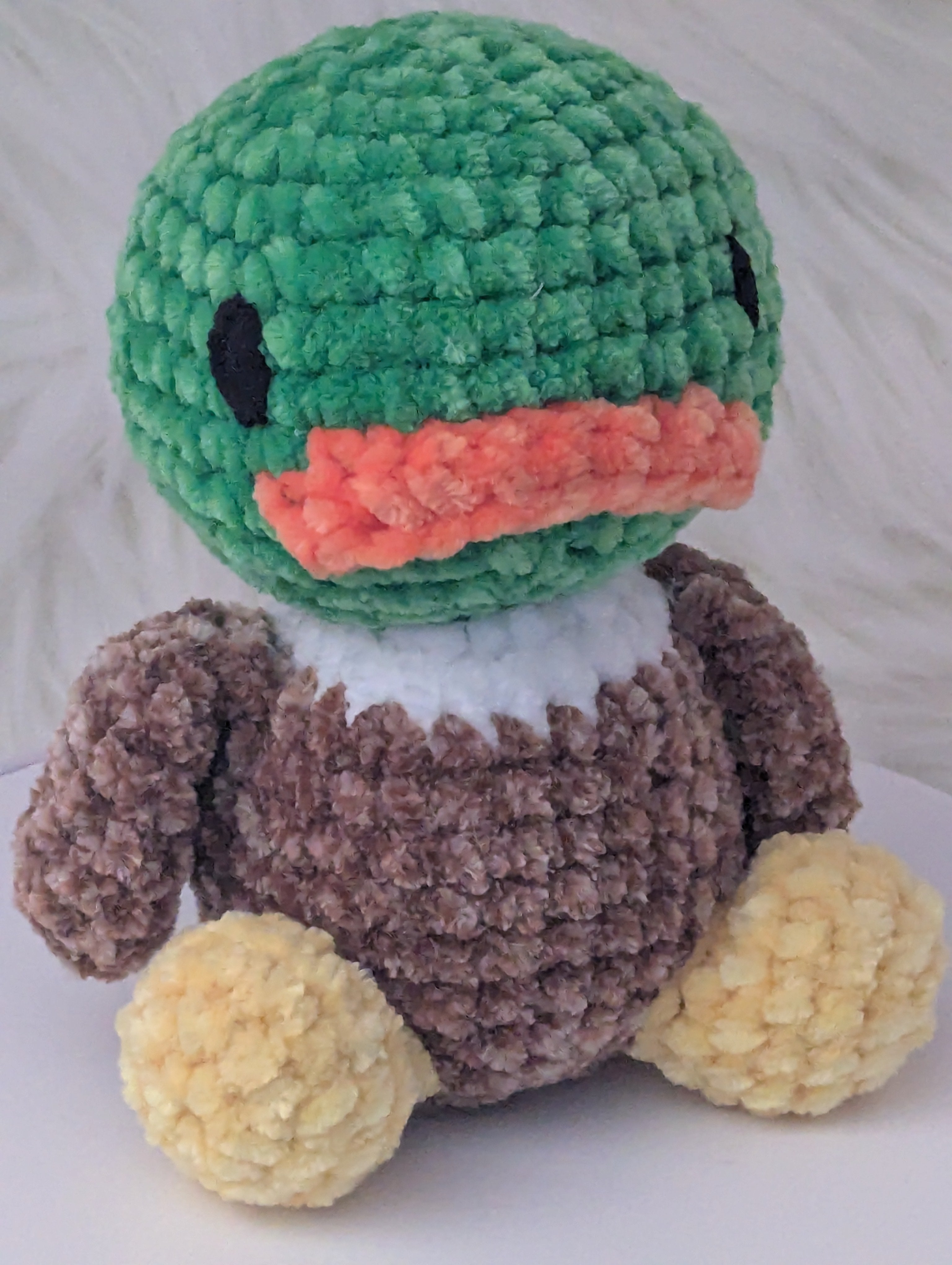 Sitting Mallard Plushie - Mallard Desk Buddy