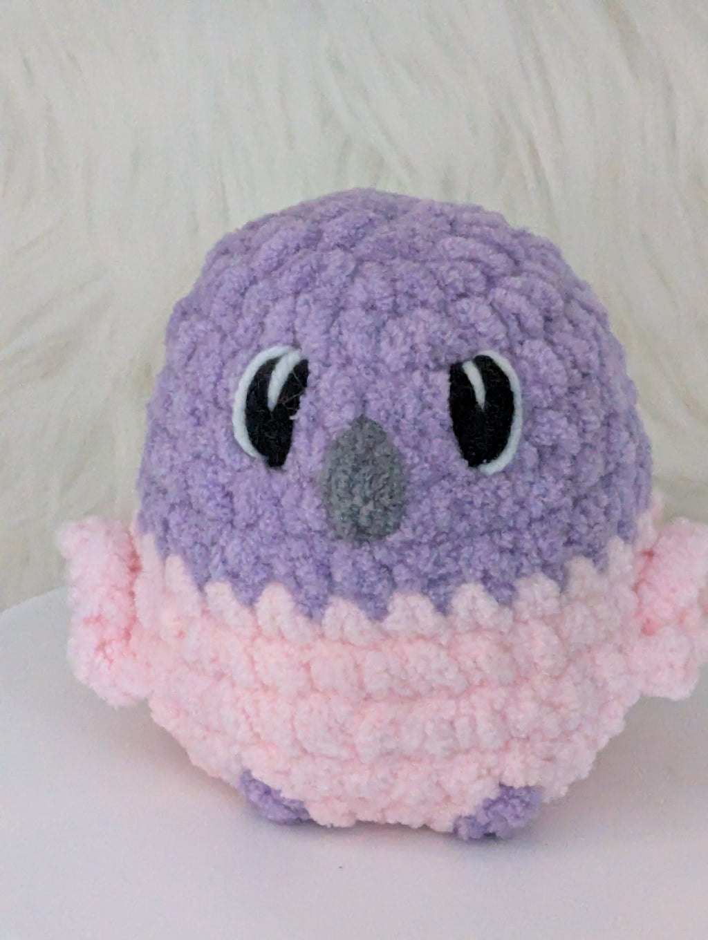Purple and Pink Bird - Small Bird Stuffie