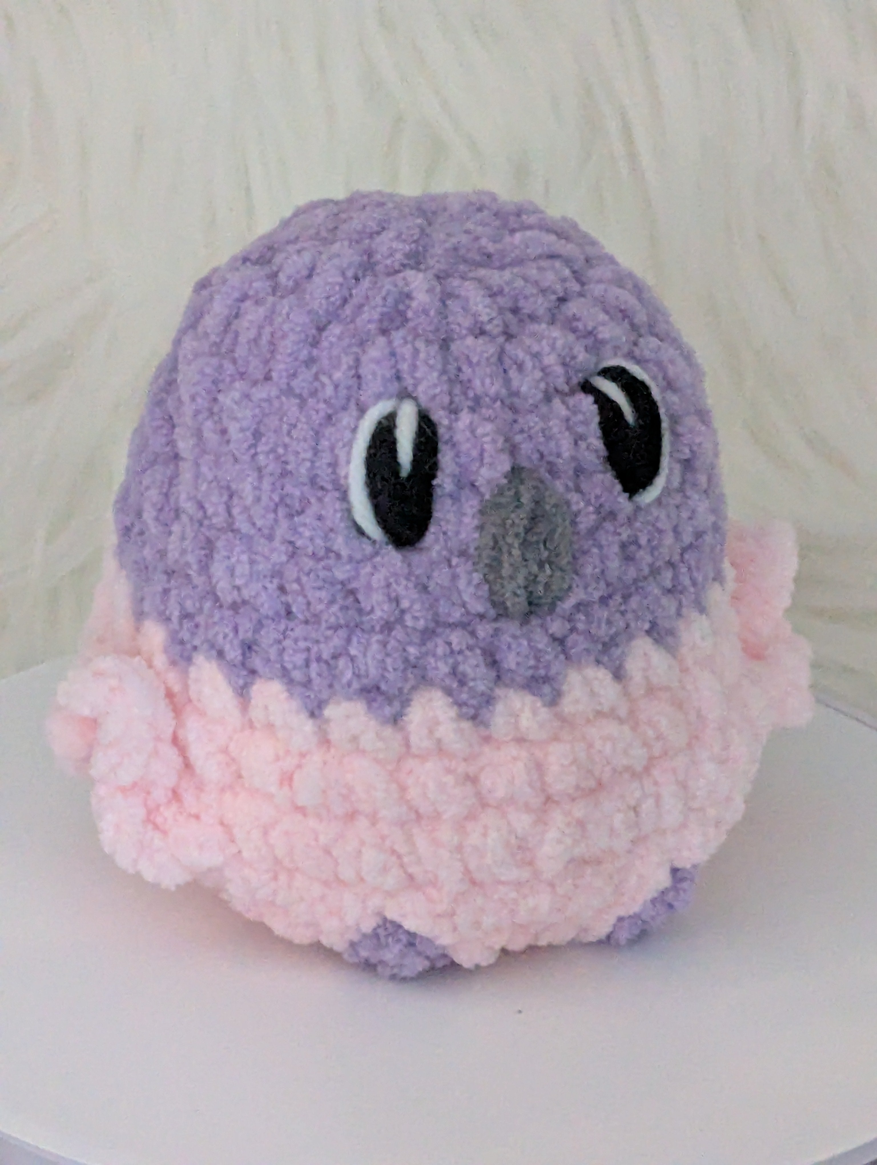 Purple and Pink Bird - Small Bird Stuffie