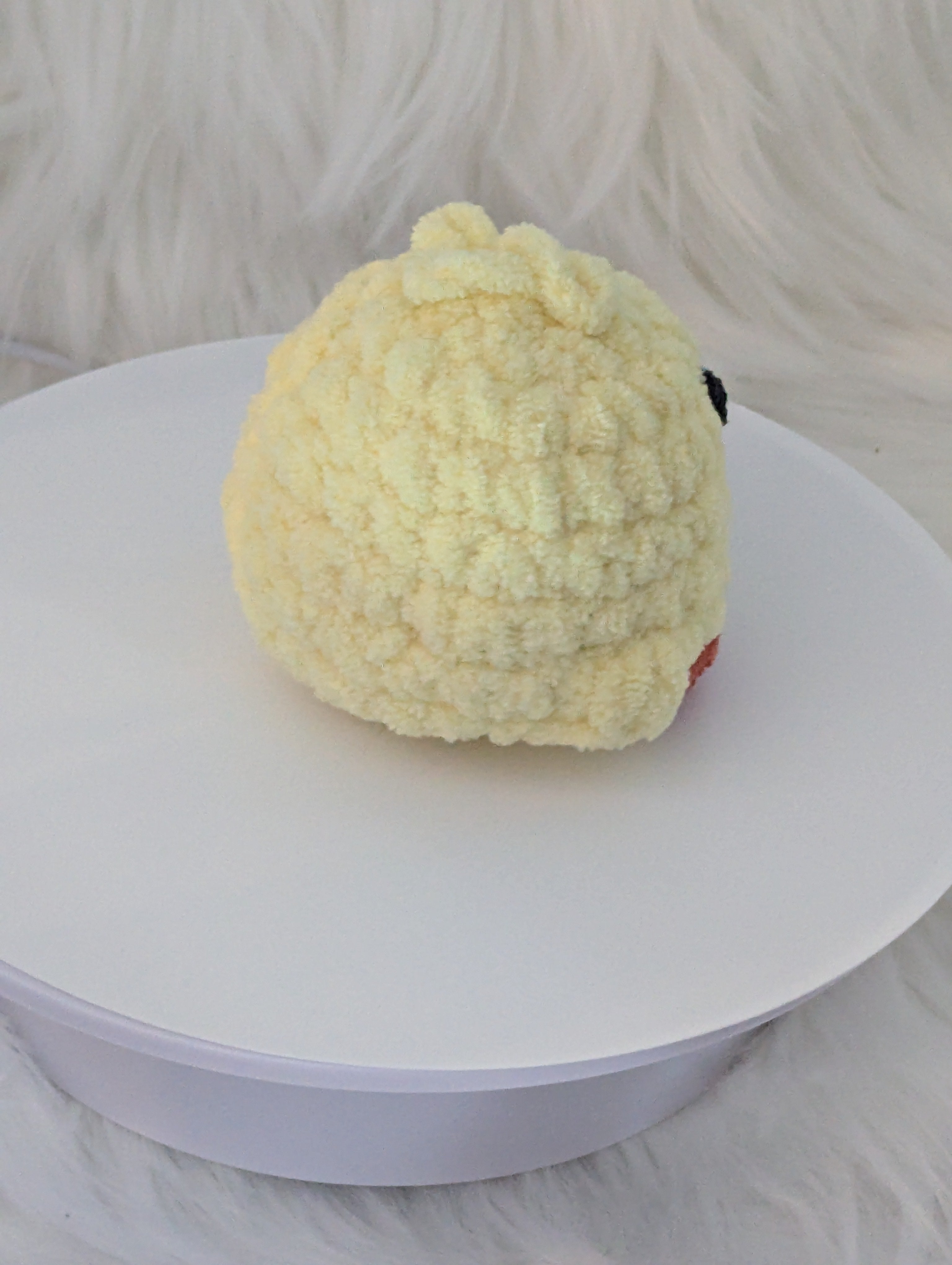 Pale yellow mini chick